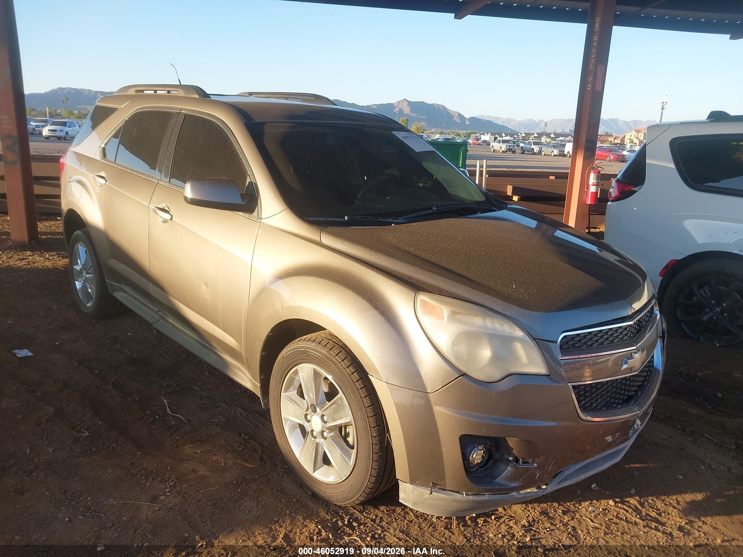 2012 Chevrolet Equinox 2lt Gray vin: 2GNFLNE5XC6105733