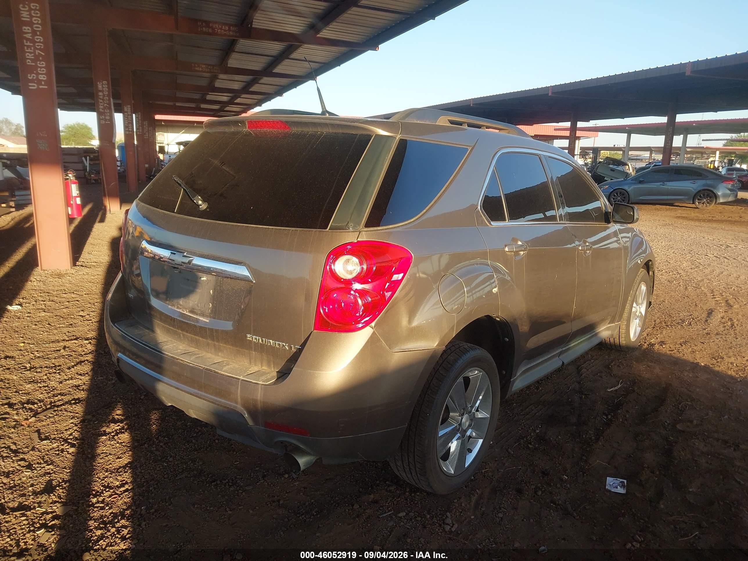 2012 Chevrolet Equinox 2lt Gray vin: 2GNFLNE5XC6105733