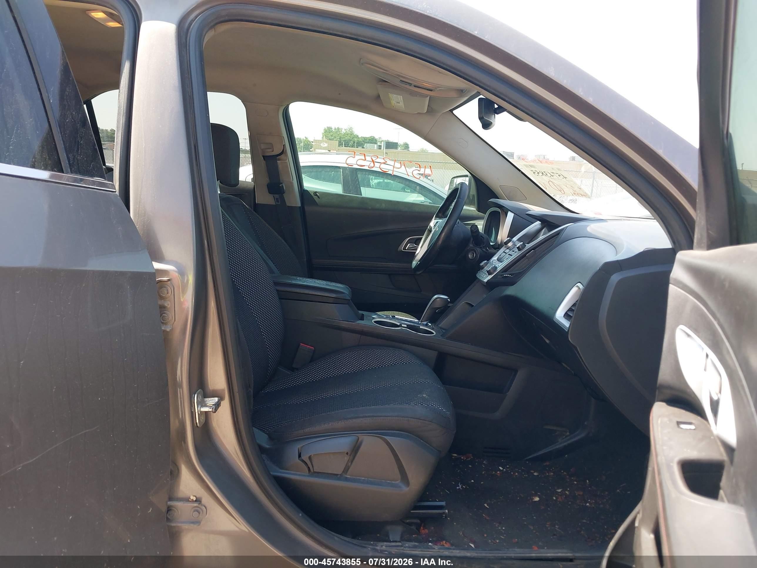 2012 Chevrolet Equinox Lt W/2lt Коричневый vin: 2GNFLNE5XC6197099
