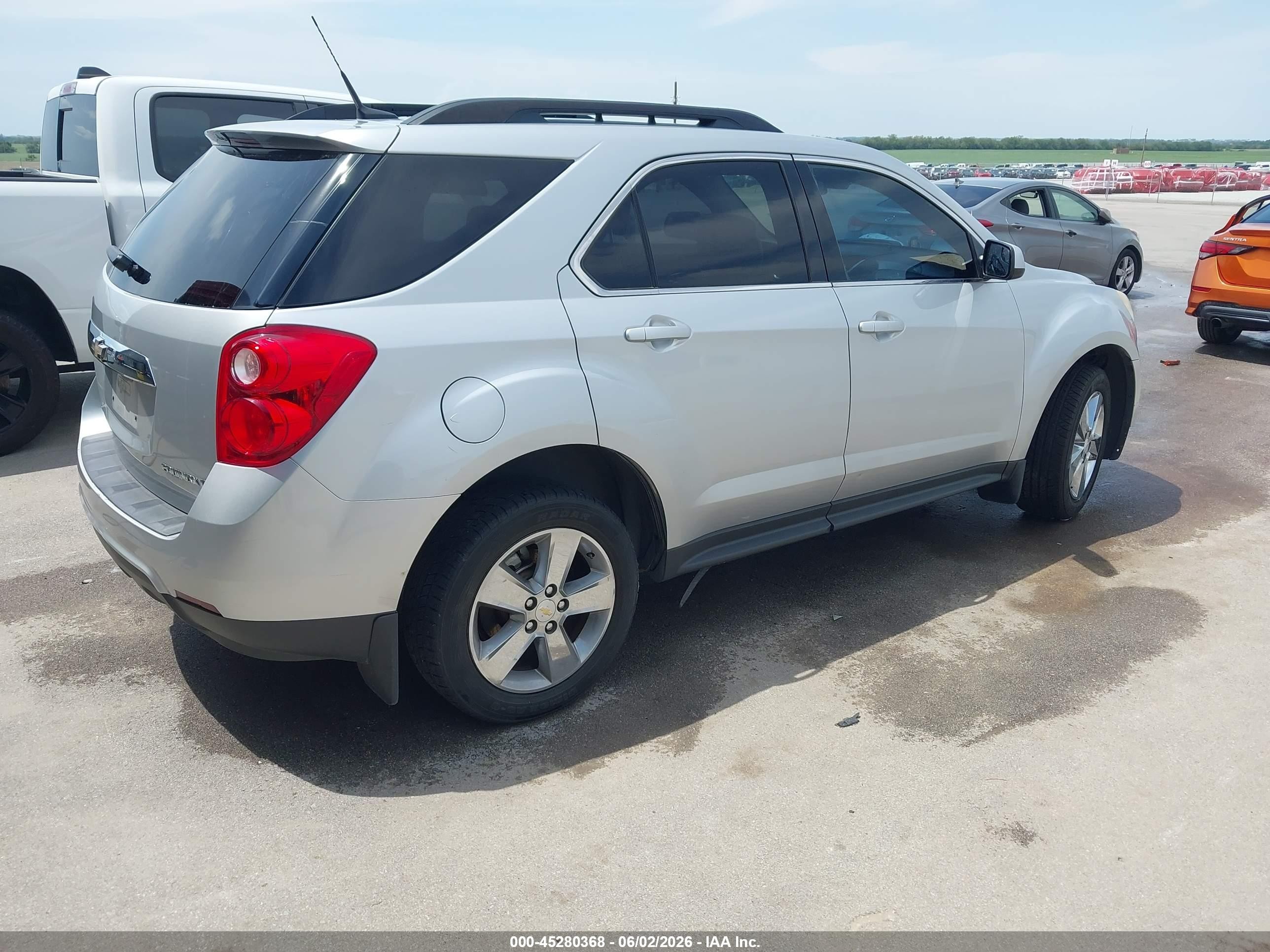 2012 Chevrolet Equinox 2lt Silver vin: 2GNFLNEK0C6244663