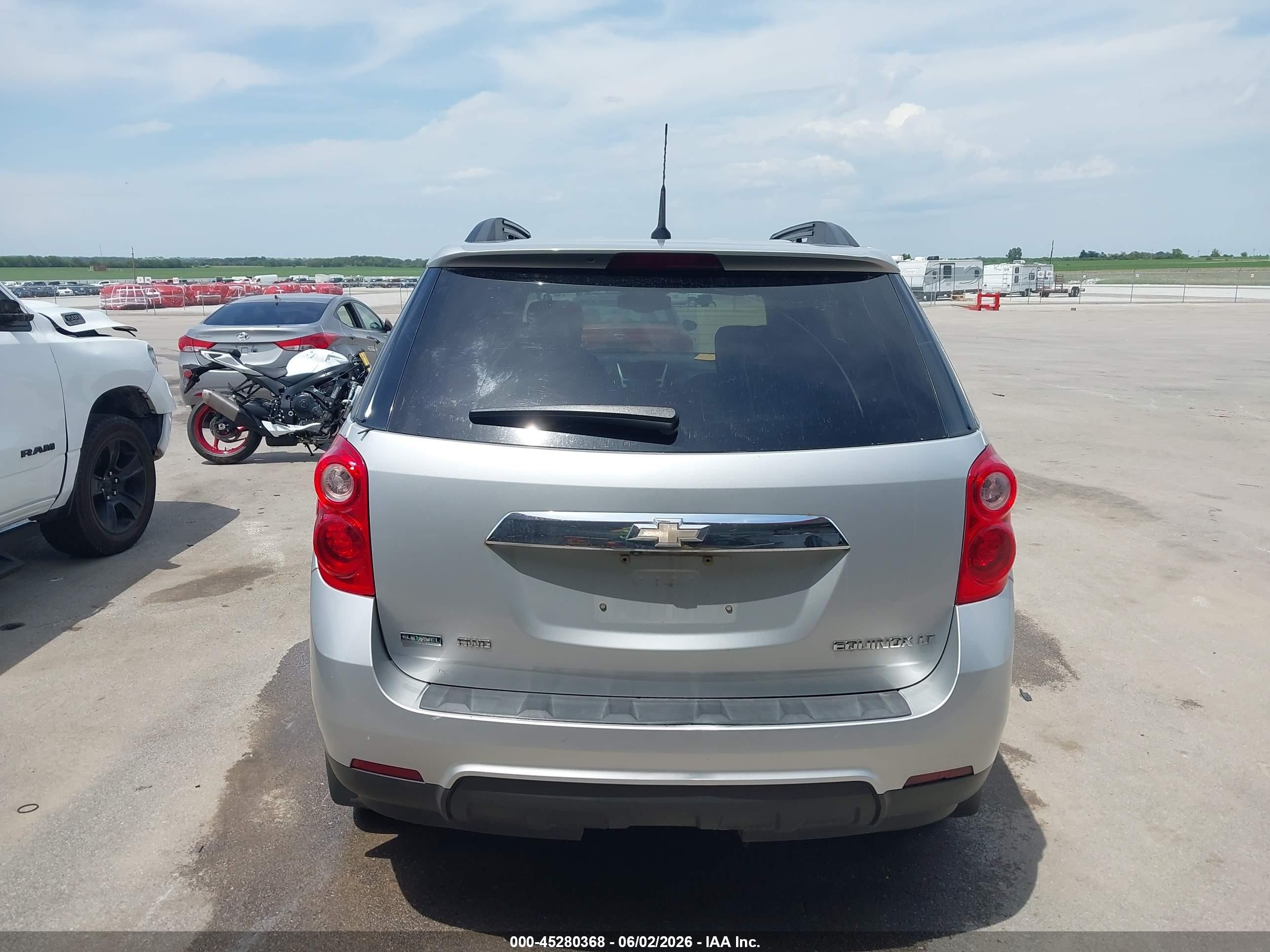 2012 Chevrolet Equinox 2lt Silver vin: 2GNFLNEK0C6244663