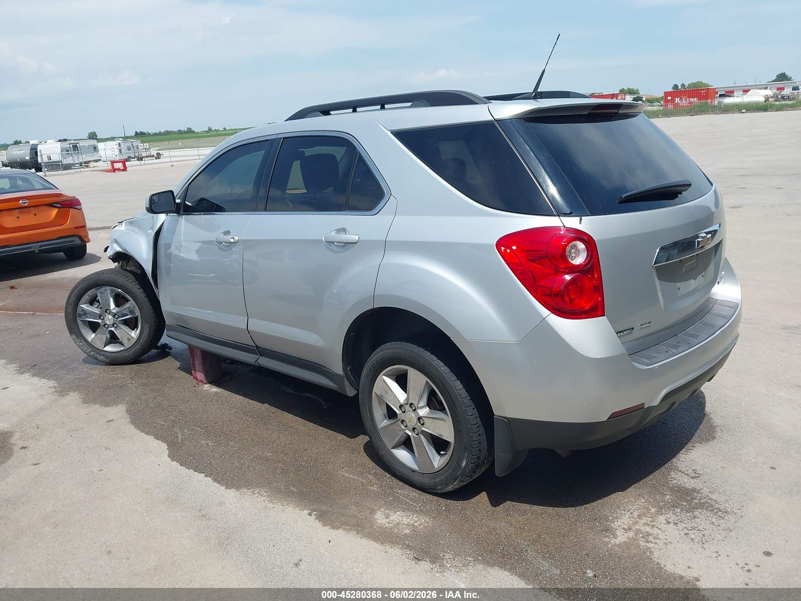 2012 Chevrolet Equinox 2lt Silver vin: 2GNFLNEK0C6244663