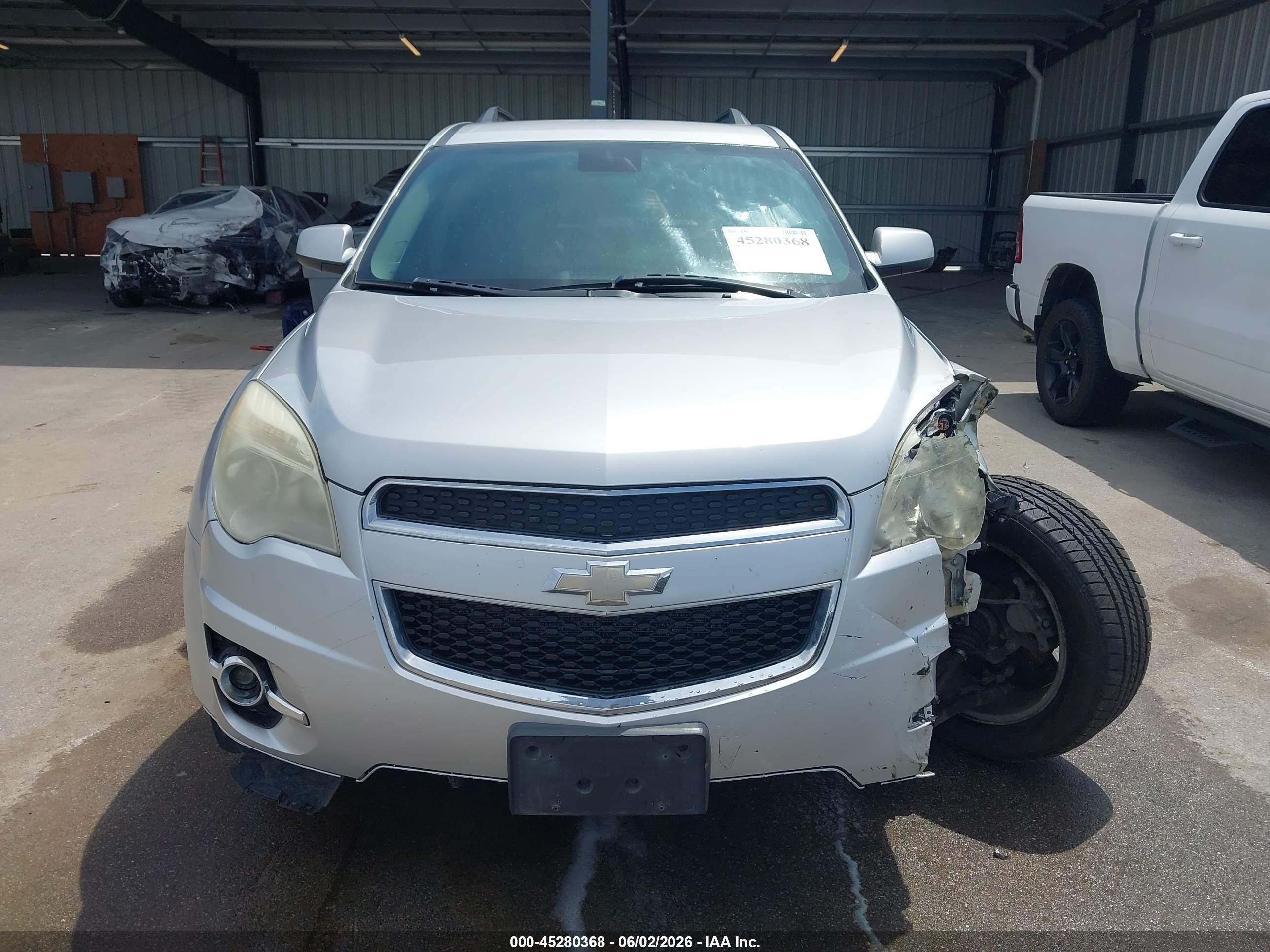 2012 Chevrolet Equinox 2lt Silver vin: 2GNFLNEK0C6244663