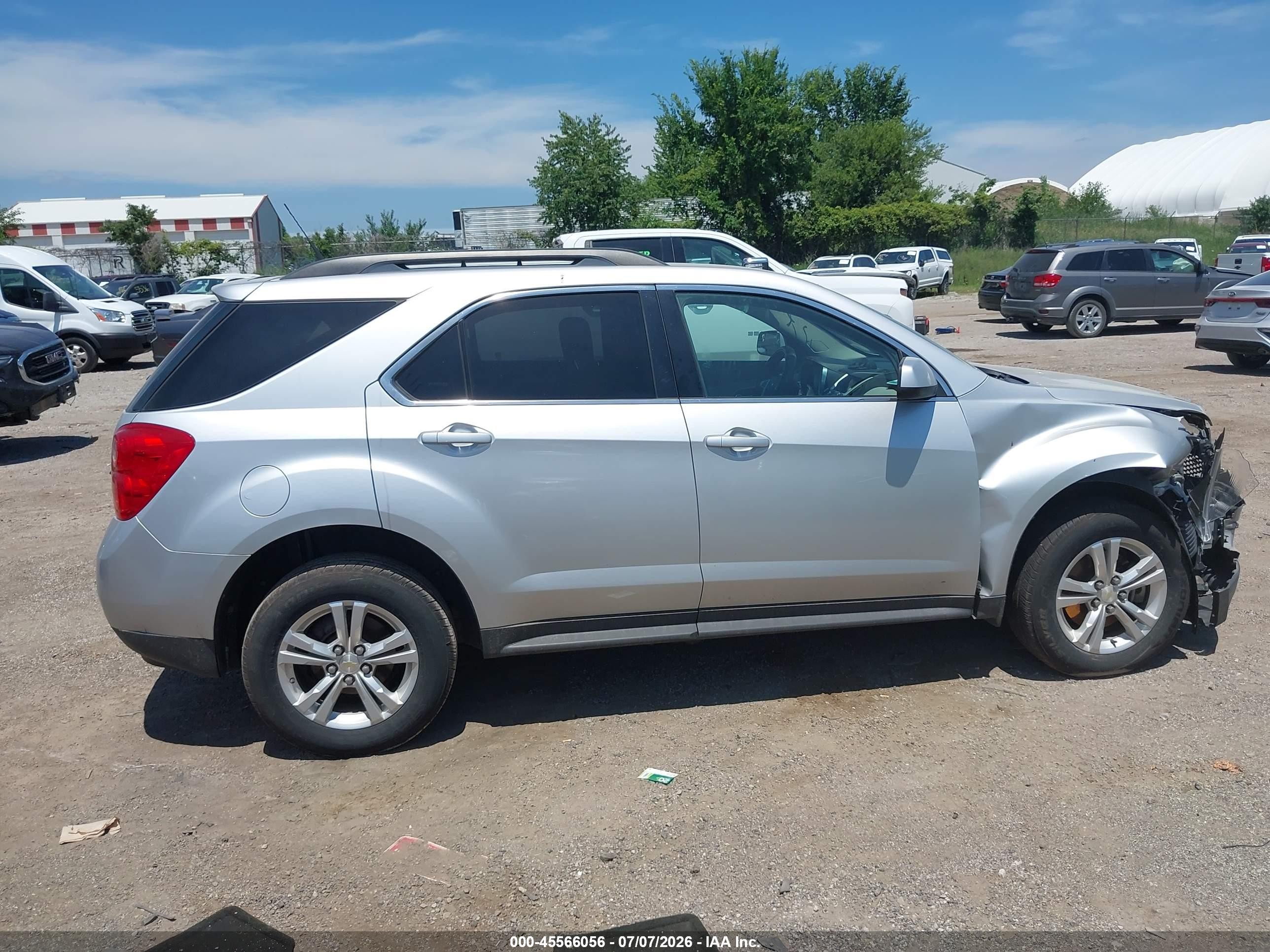 2012 Chevrolet Equinox Lt W/2lt Gray vin: 2GNFLNEK0C6291062