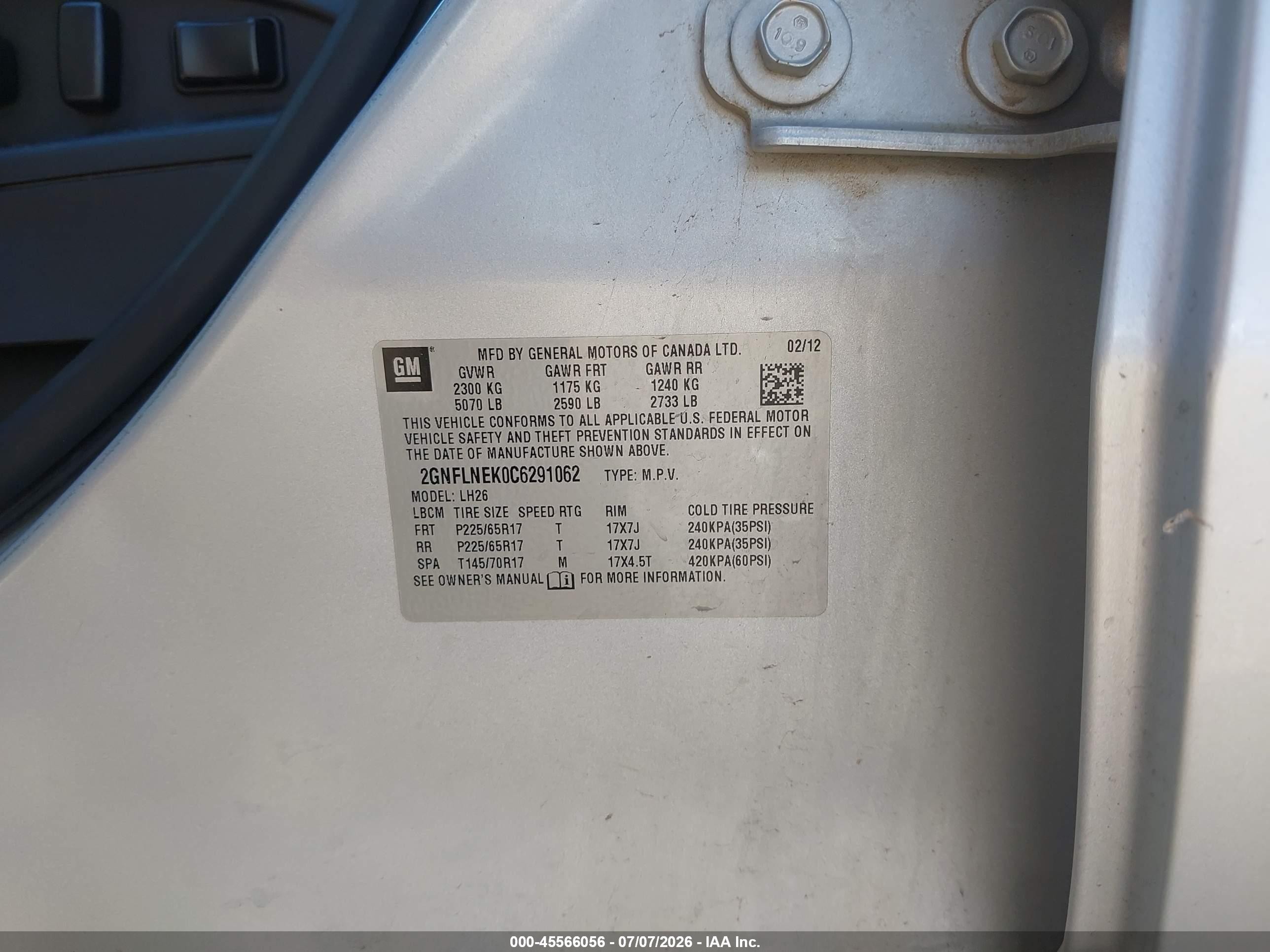 2012 Chevrolet Equinox Lt W/2lt Gray vin: 2GNFLNEK0C6291062