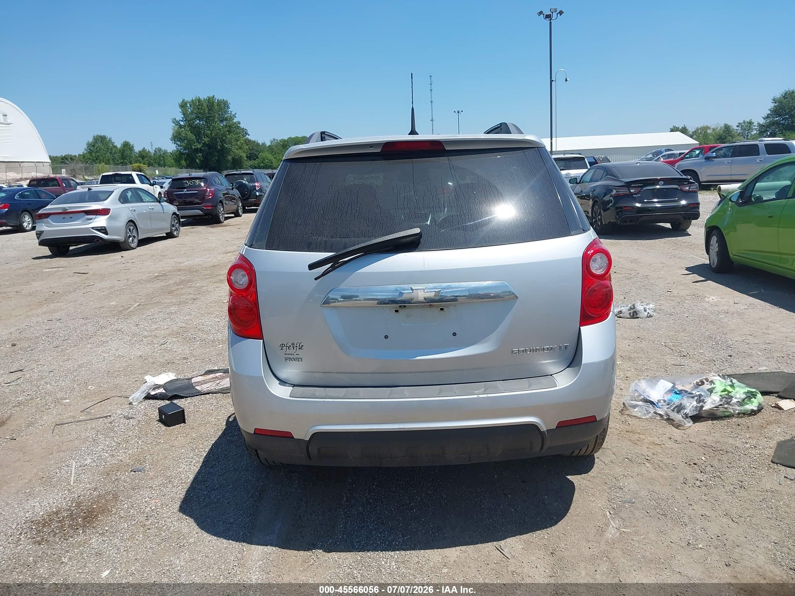 2012 Chevrolet Equinox Lt W/2lt Gray vin: 2GNFLNEK0C6291062