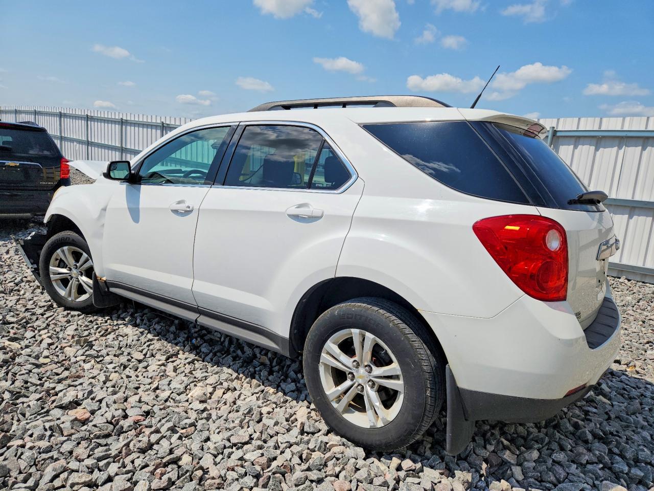 2012 Chevrolet Equinox Lt White vin: 2GNFLNEK0C6311326