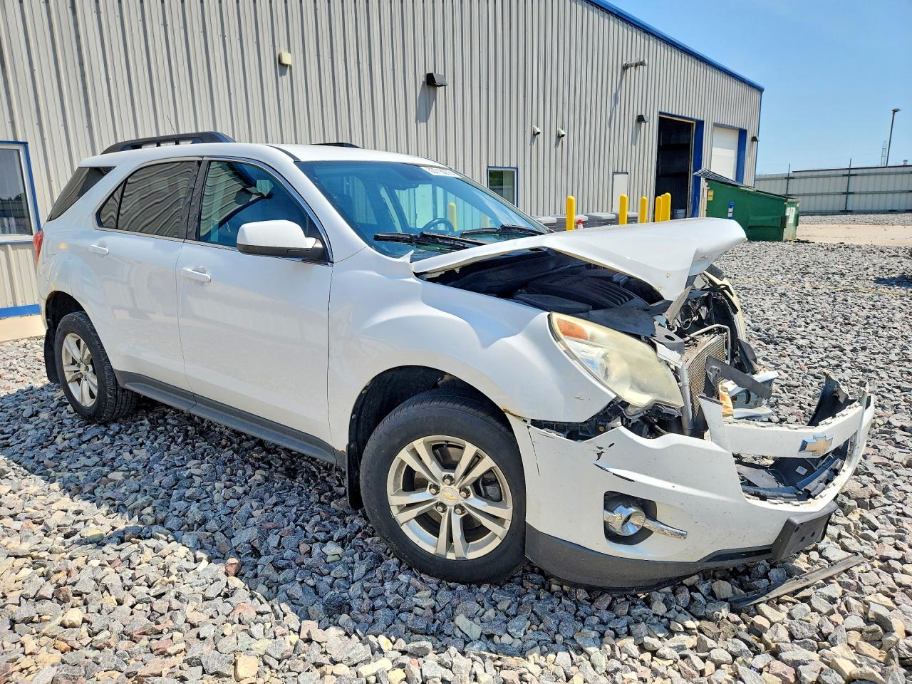 2012 Chevrolet Equinox Lt White vin: 2GNFLNEK0C6311326