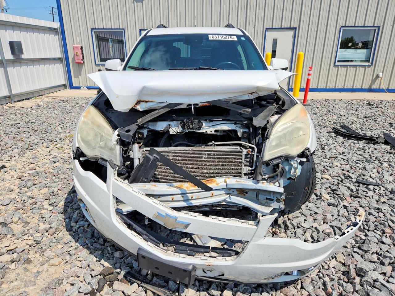 2012 Chevrolet Equinox Lt White vin: 2GNFLNEK0C6311326