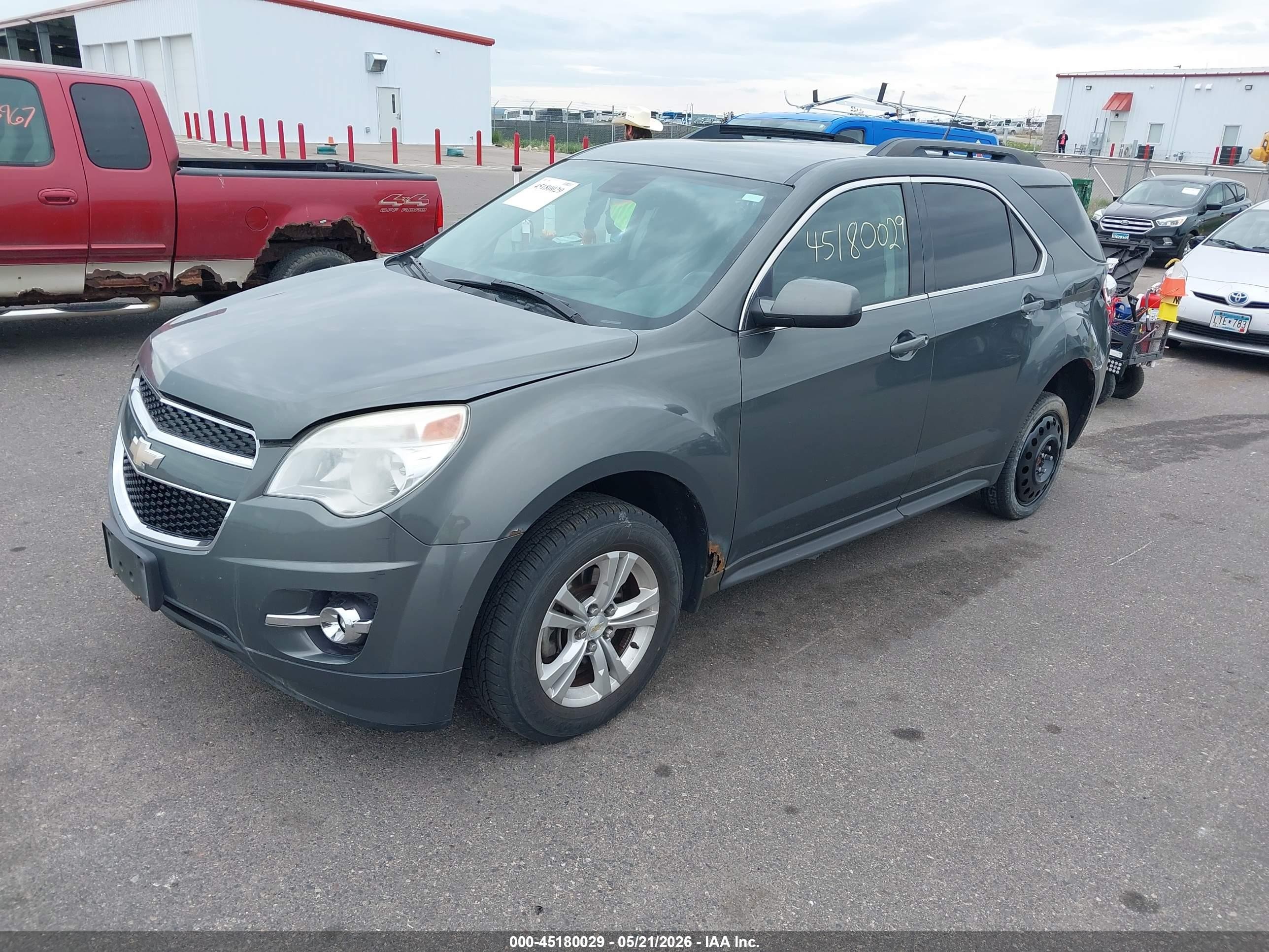 2012 Chevrolet Equinox 2lt Gray vin: 2GNFLNEK0C6327199