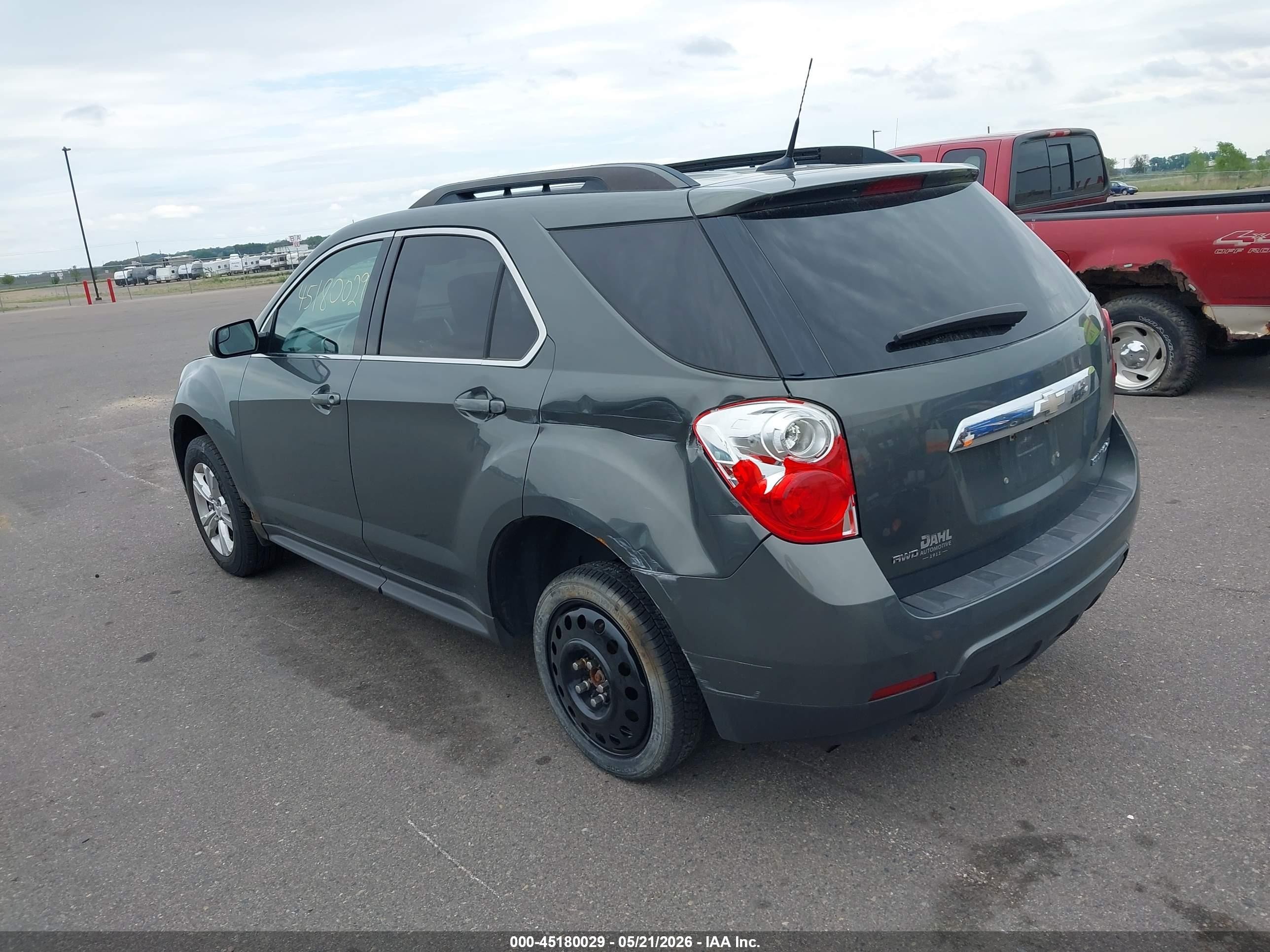 2012 Chevrolet Equinox 2lt Gray vin: 2GNFLNEK0C6327199