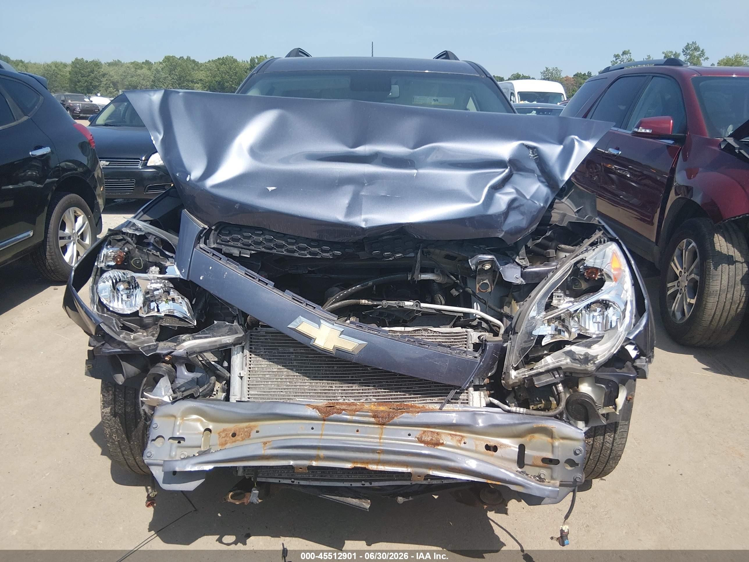 2013 Chevrolet Equinox Lt Blue vin: 2GNFLNEK0D6216136