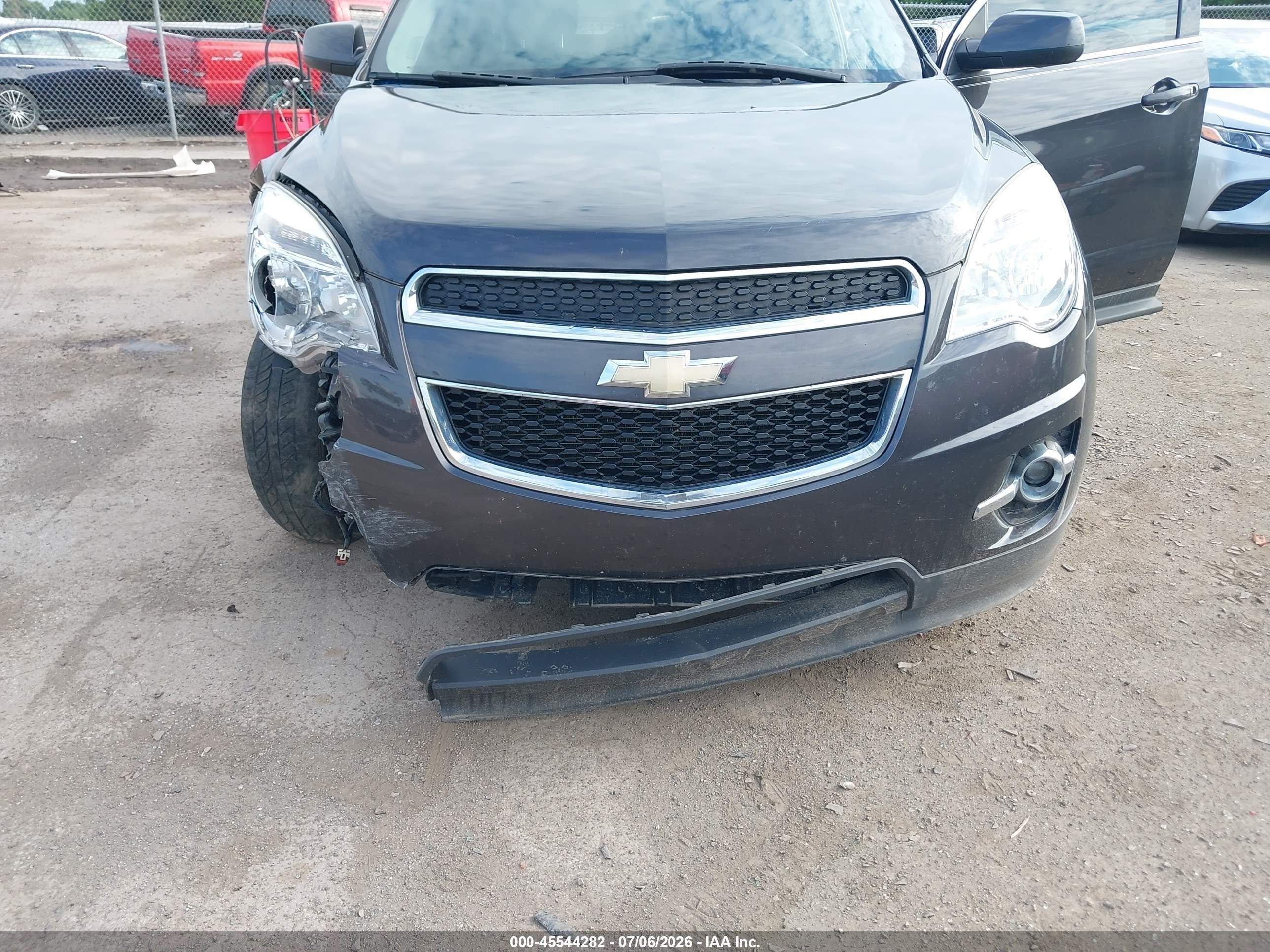 2013 Chevrolet Equinox Lt Gray vin: 2GNFLNEK0D6418989