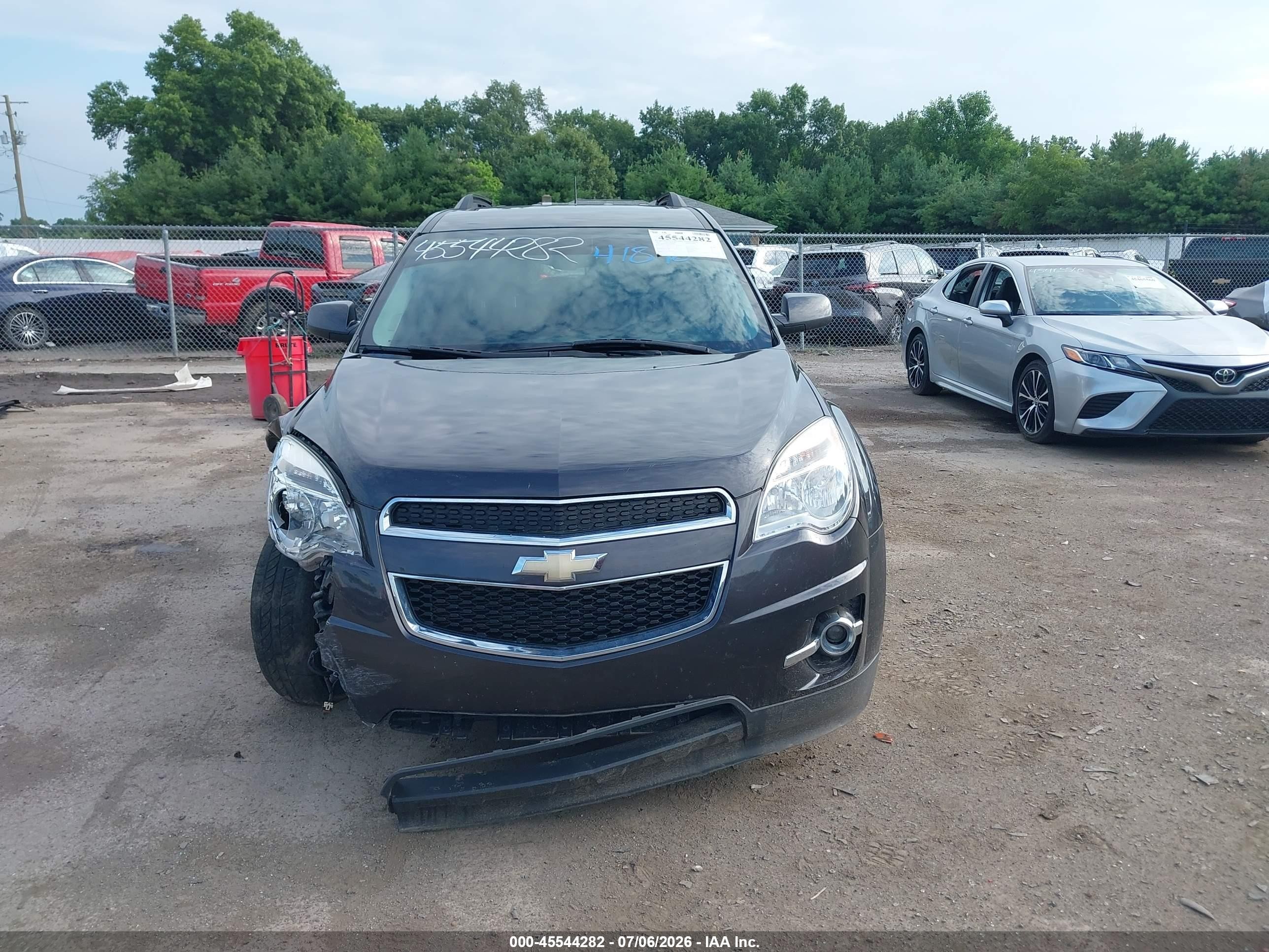 2013 Chevrolet Equinox Lt Gray vin: 2GNFLNEK0D6418989