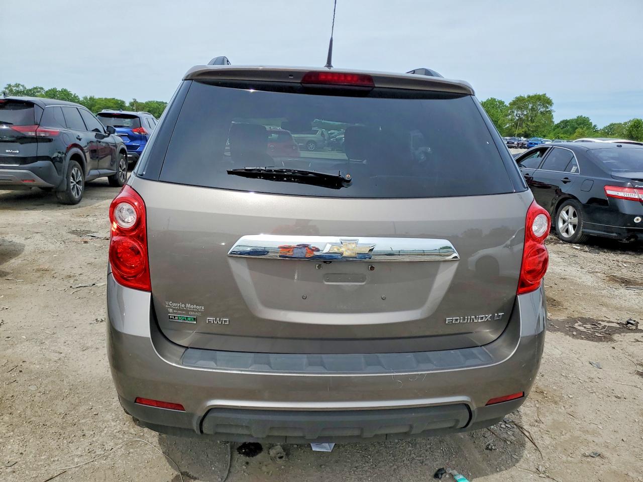 2012 Chevrolet Equinox Lt Brown vin: 2GNFLNEK1C6153353