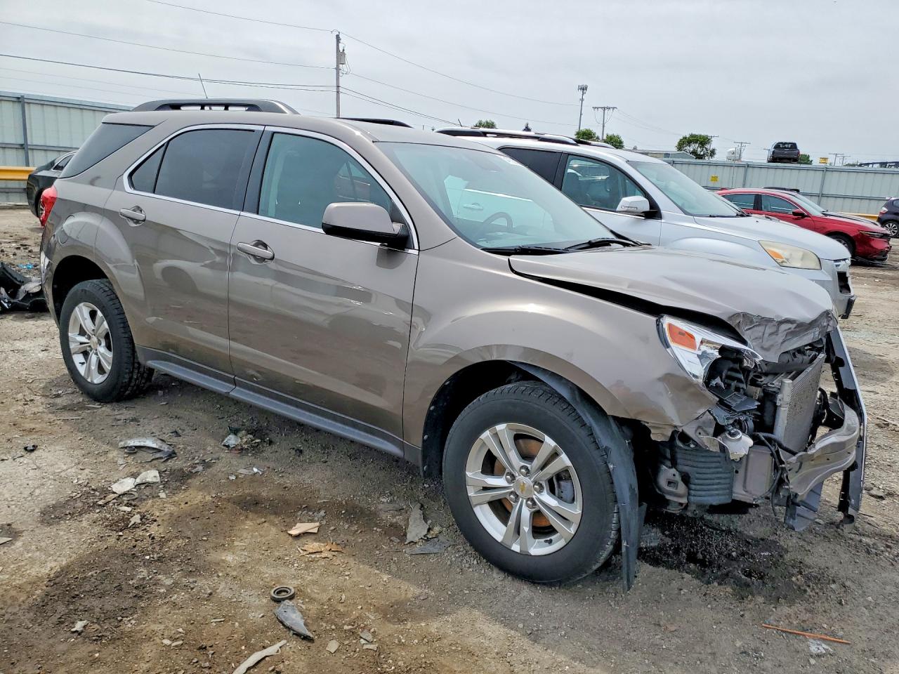 2012 Chevrolet Equinox Lt Brown vin: 2GNFLNEK1C6153353
