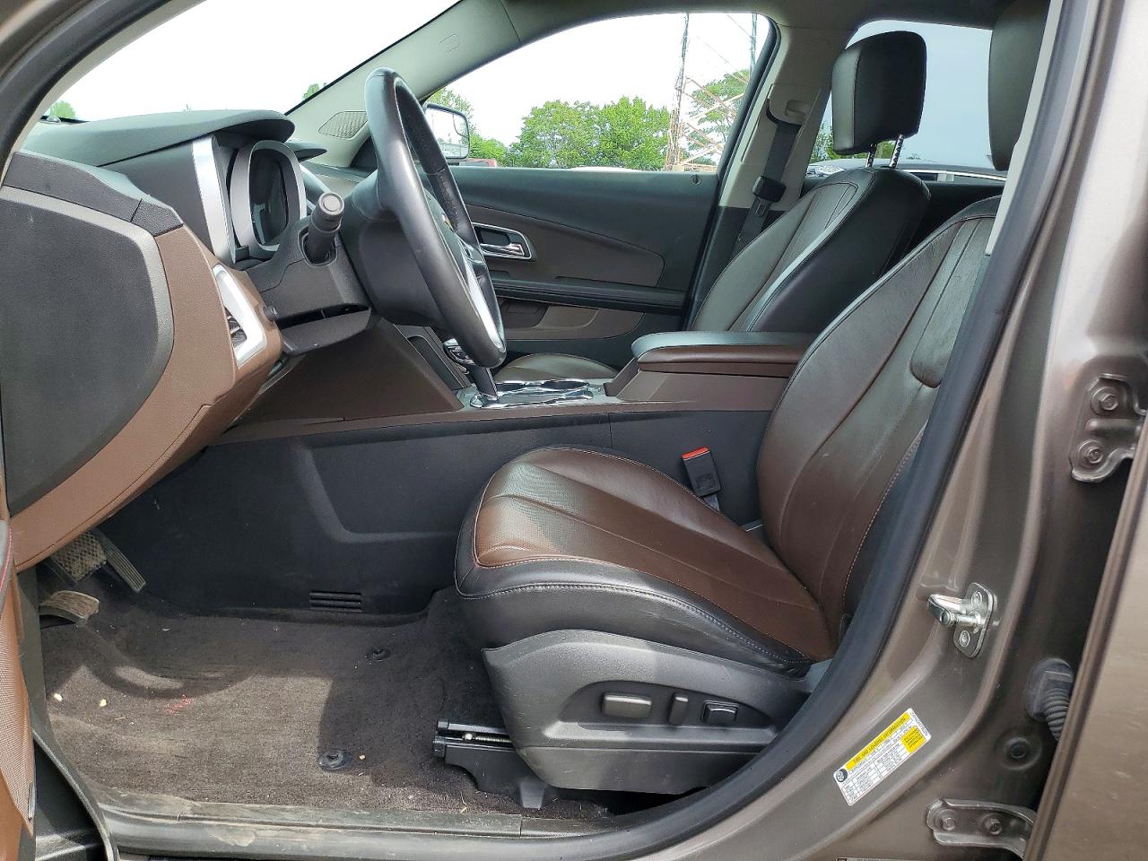 2012 Chevrolet Equinox Lt Brown vin: 2GNFLNEK1C6153353