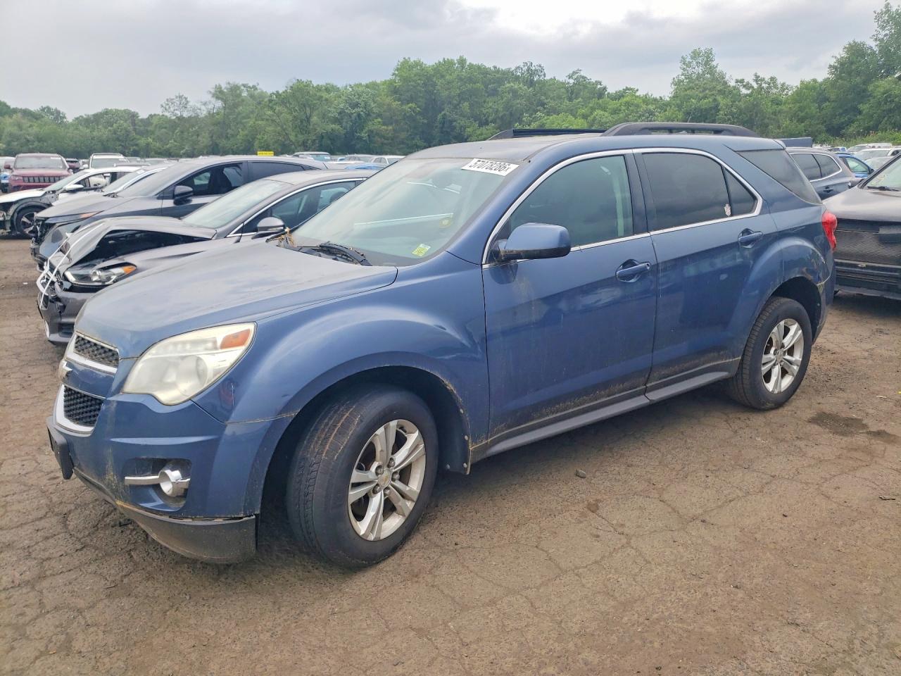 2012 Chevrolet Equinox Lt Blue vin: 2GNFLNEK1C6264551