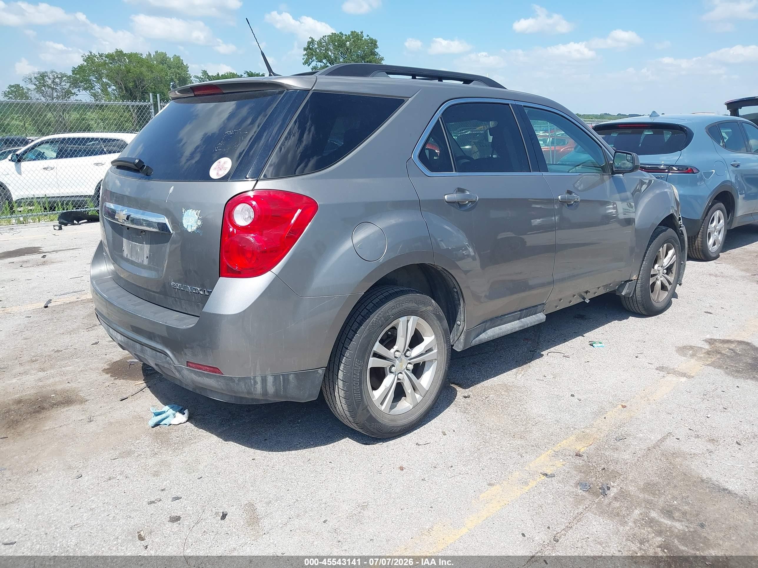 2012 Chevrolet Equinox 2lt Tan vin: 2GNFLNEK1C6315062