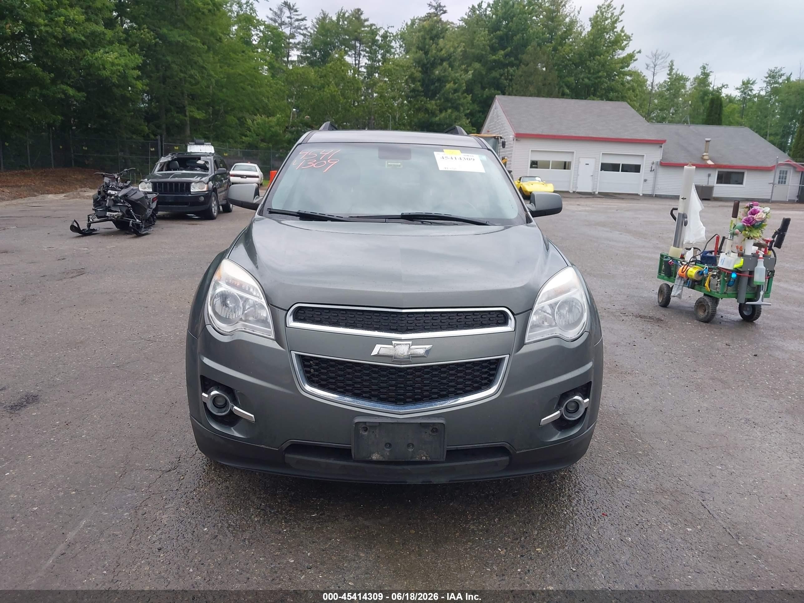 2013 Chevrolet Equinox Lt Gray vin: 2GNFLNEK1D6190503