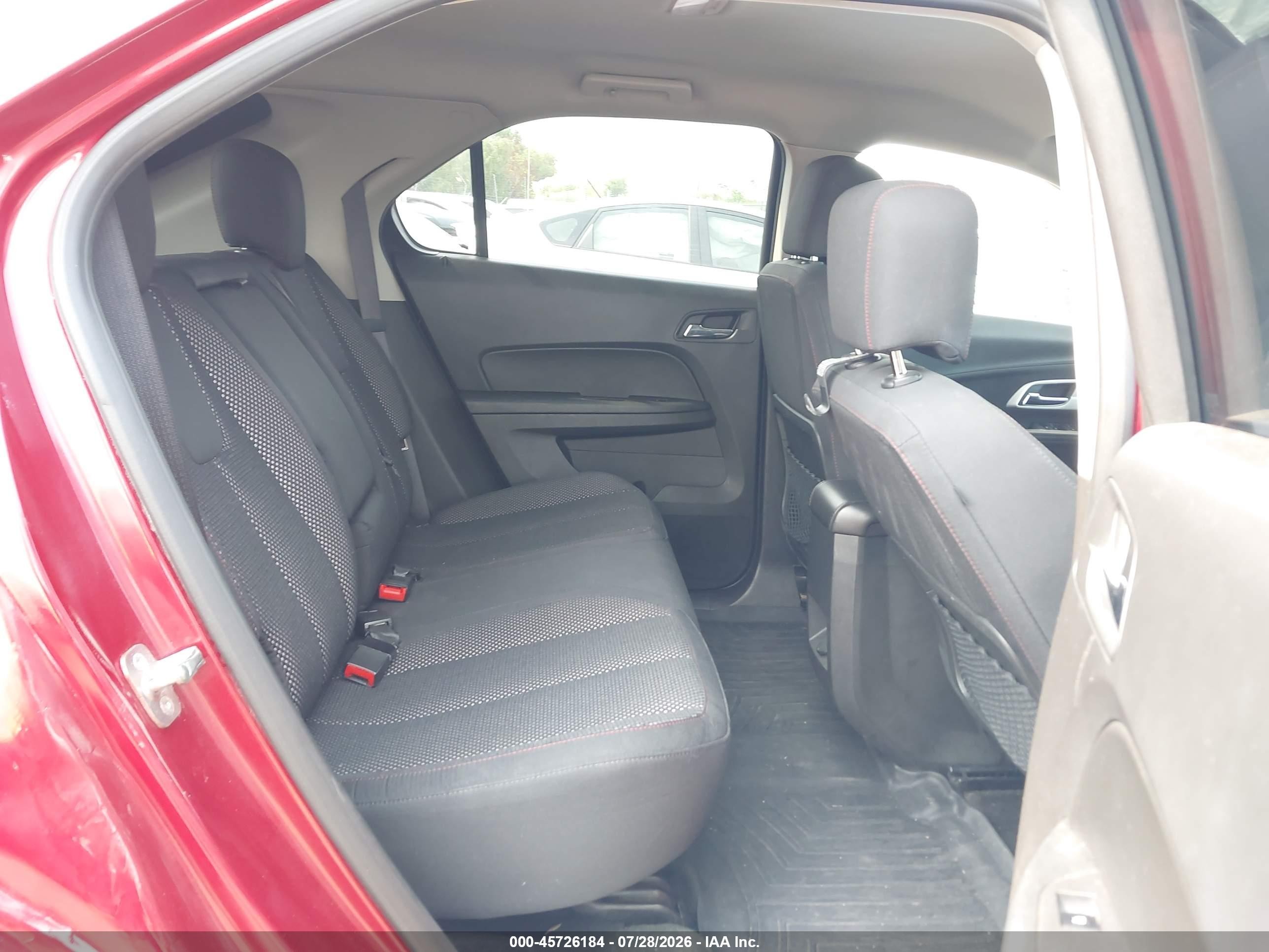 2013 Chevrolet Equinox Lt Red vin: 2GNFLNEK1D6234922