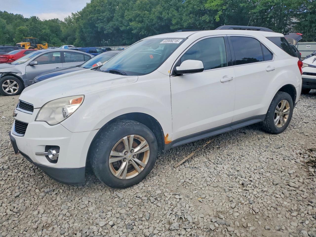 2012 Chevrolet Equinox Lt Белый vin: 2GNFLNEK2C6224480