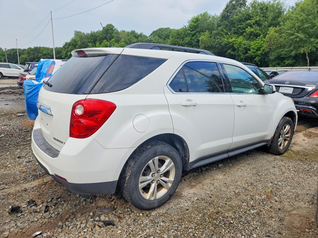 2012 Chevrolet Equinox Lt Белый vin: 2GNFLNEK2C6224480