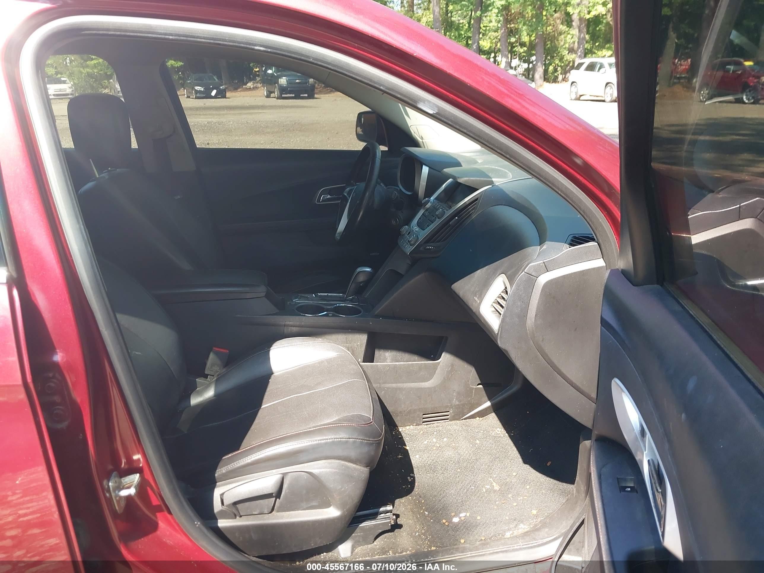 2012 Chevrolet Equinox Lt W/2lt Red vin: 2GNFLNEK2C6377716
