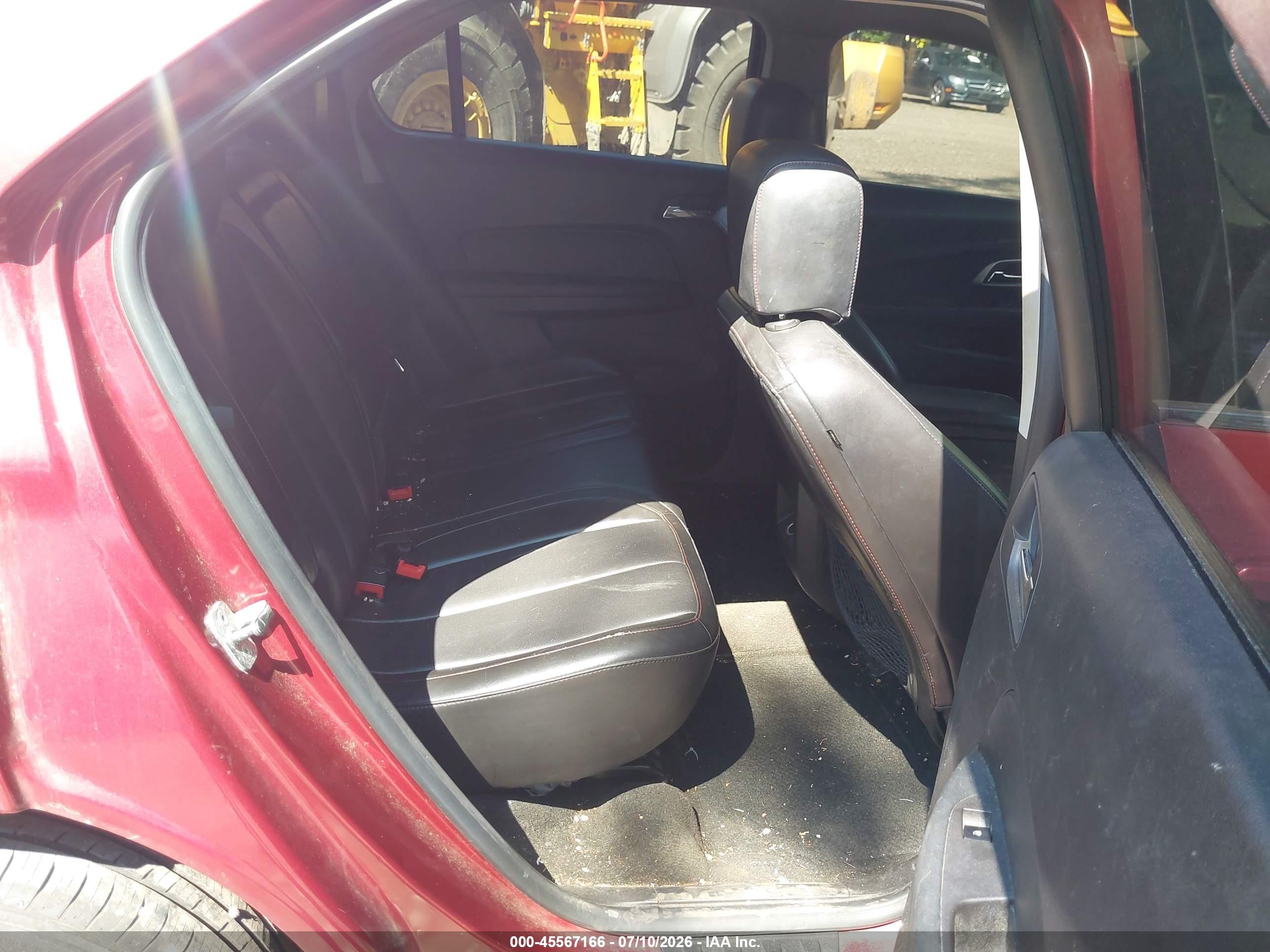 2012 Chevrolet Equinox Lt W/2lt Red vin: 2GNFLNEK2C6377716