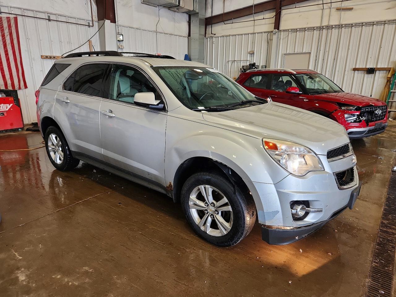 2013 Chevrolet Equinox Lt Silver vin: 2GNFLNEK2D6105748