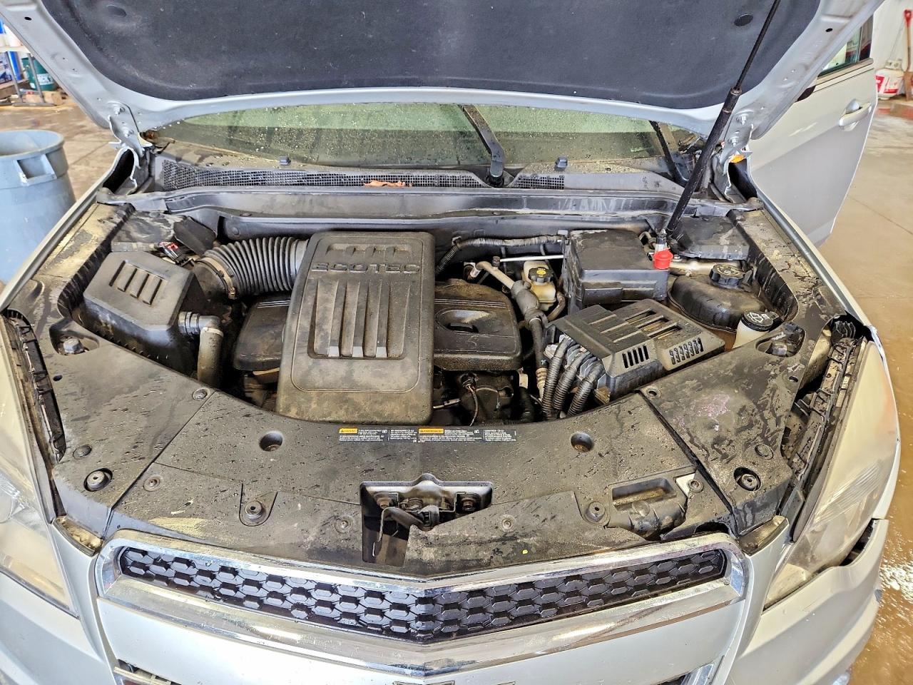2013 Chevrolet Equinox Lt Silver vin: 2GNFLNEK2D6105748