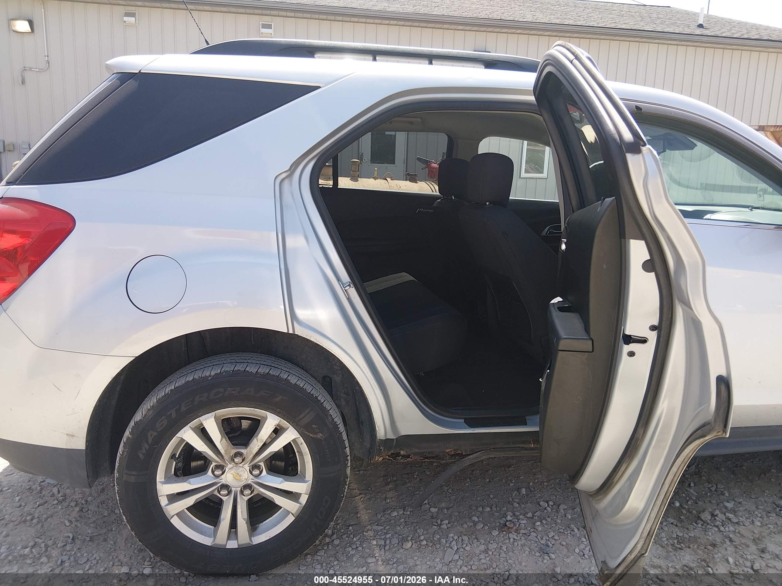 2013 Chevrolet Equinox Lt Silver vin: 2GNFLNEK2D6156134