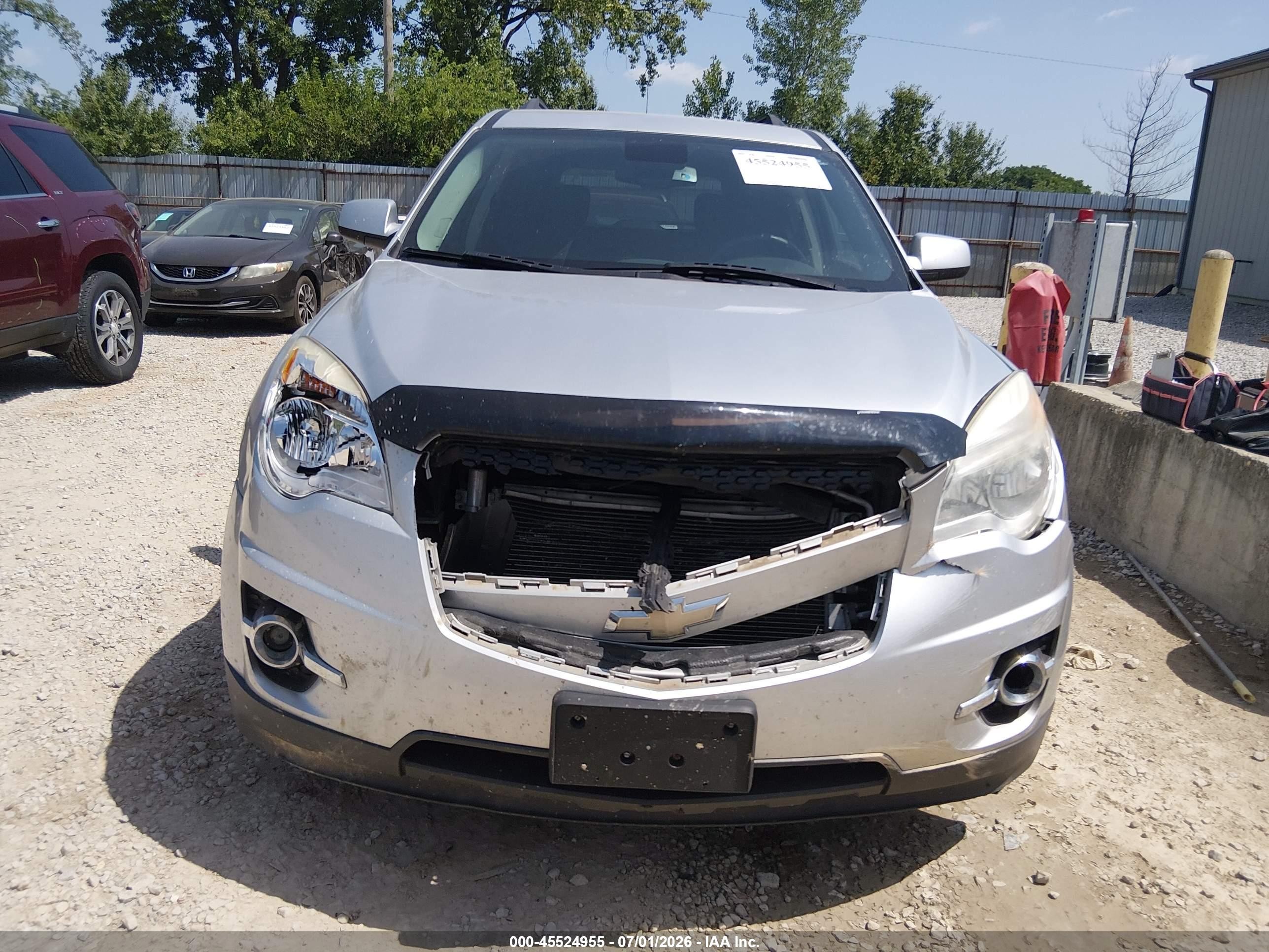 2013 Chevrolet Equinox Lt Silver vin: 2GNFLNEK2D6156134