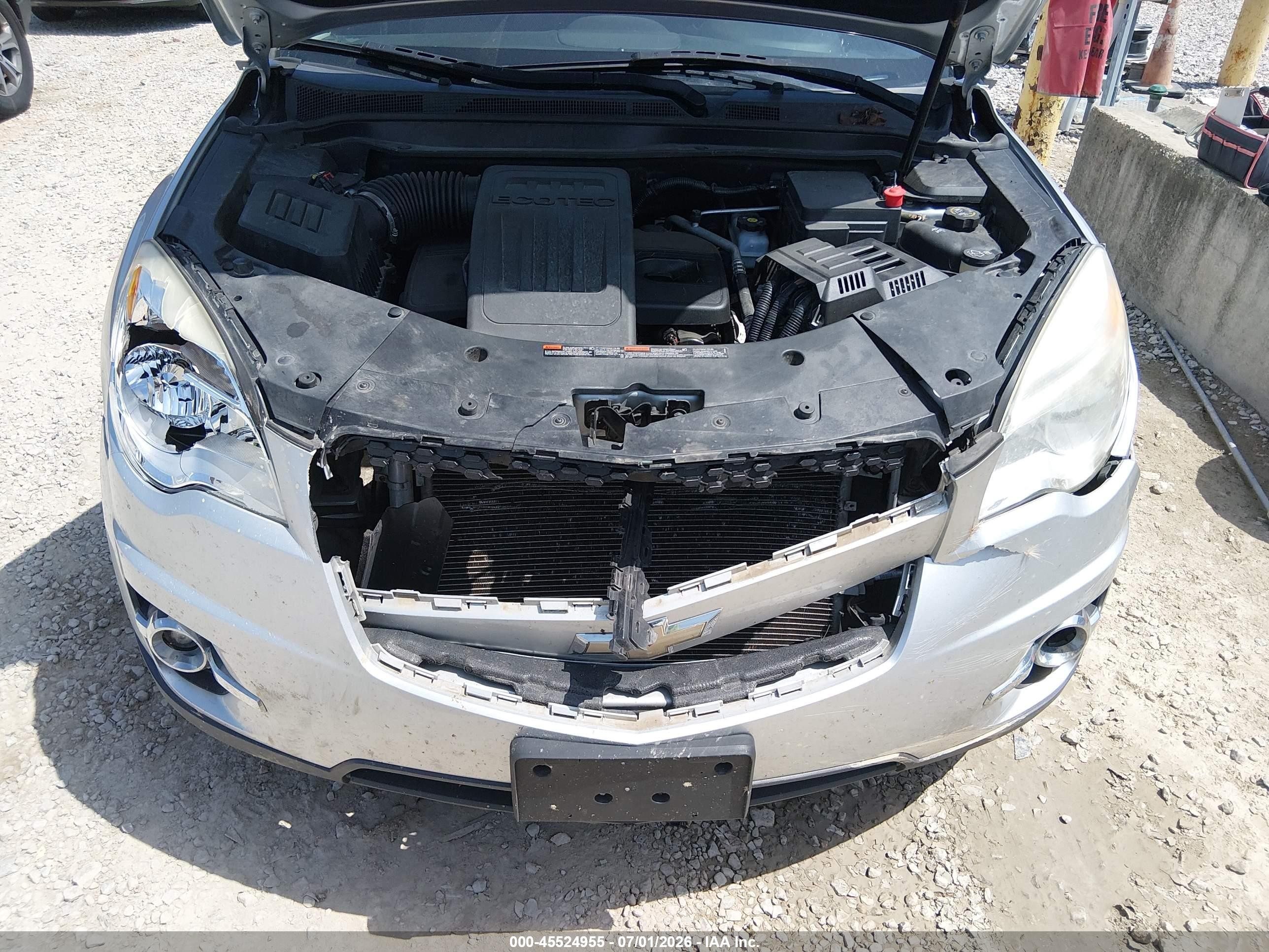 2013 Chevrolet Equinox Lt Silver vin: 2GNFLNEK2D6156134