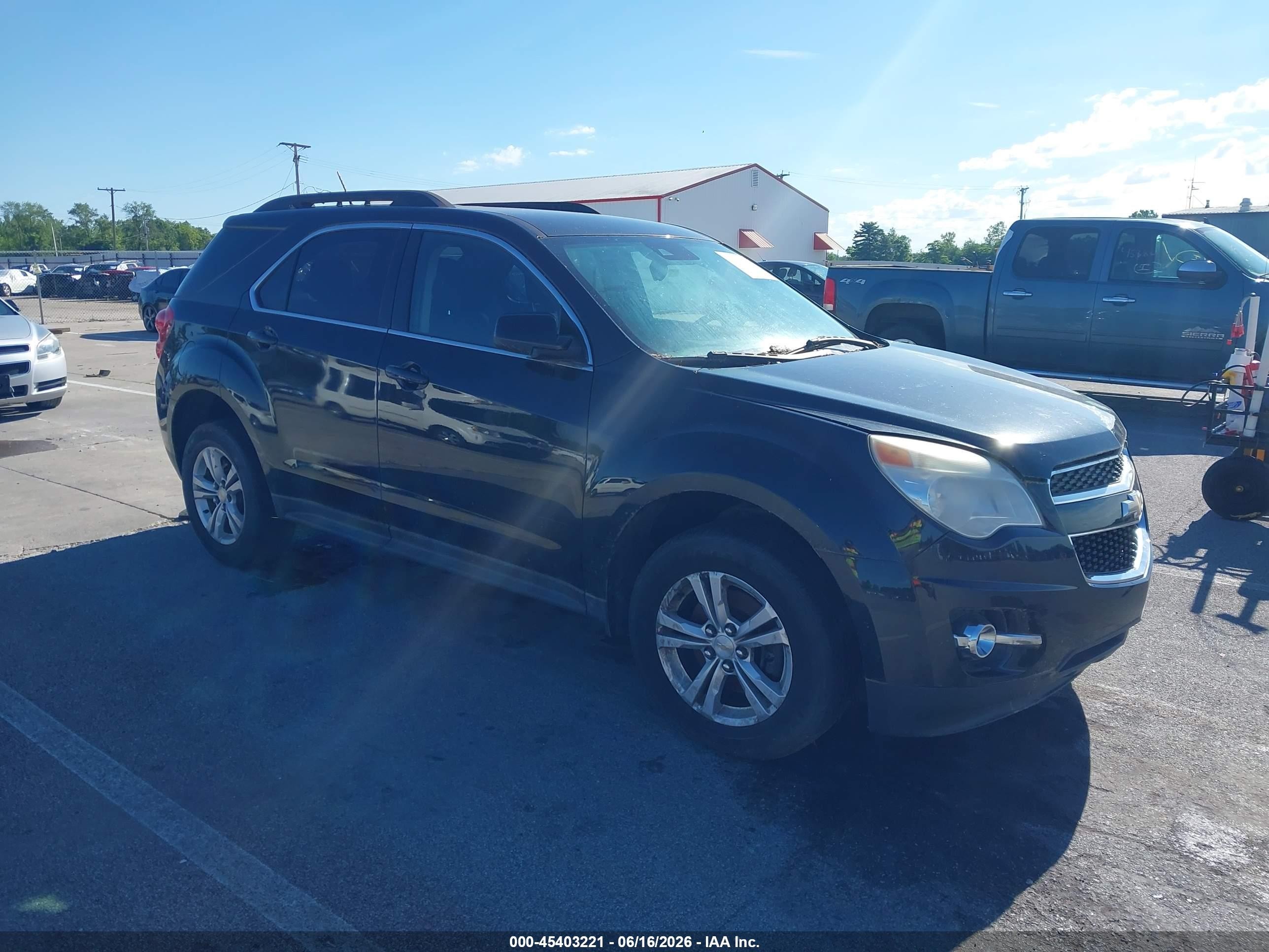 2013 Chevrolet Equinox Lt Черный vin: 2GNFLNEK2D6168736