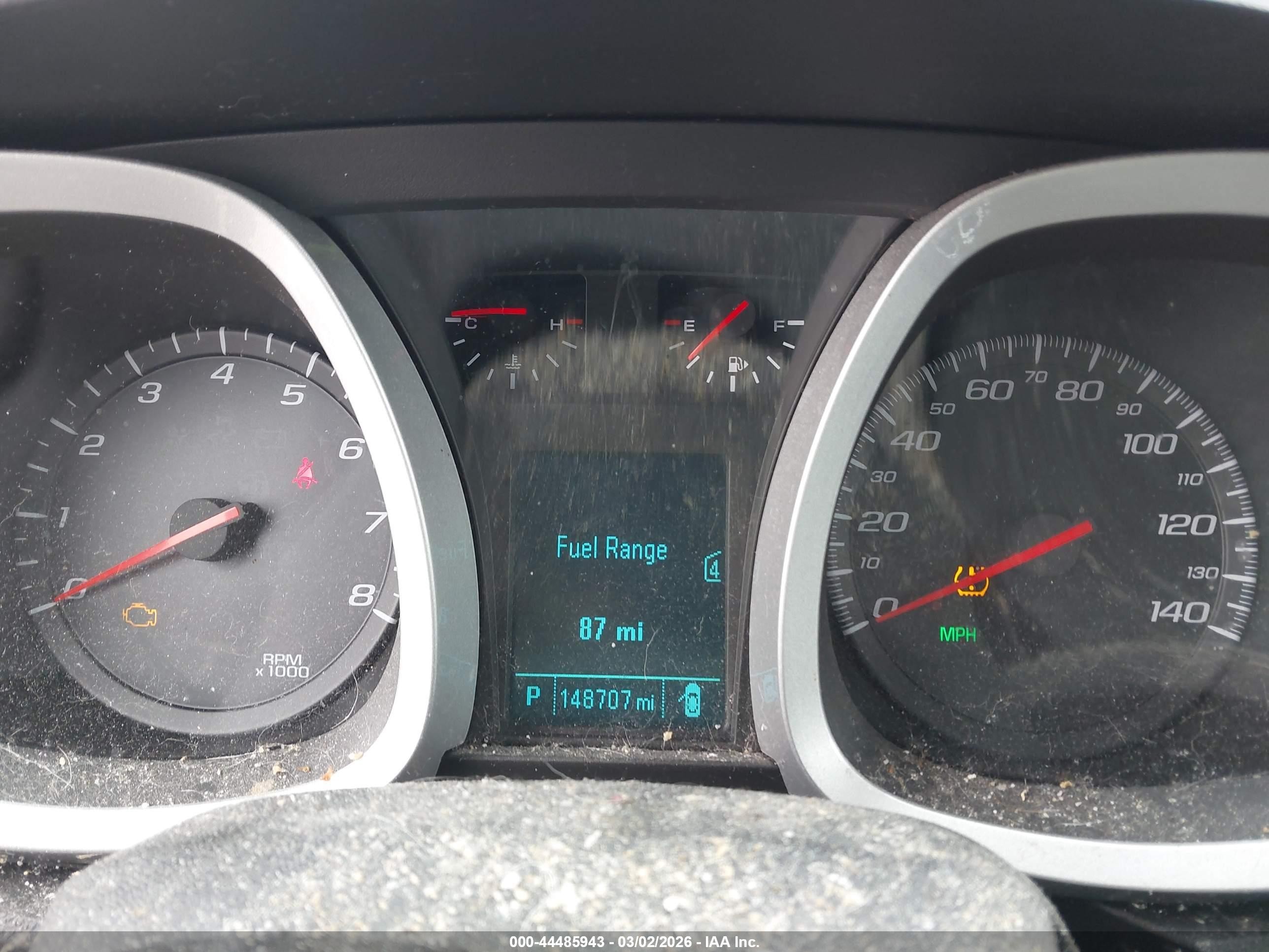 2012 Chevrolet Equinox 2lt Gray vin: 2GNFLNEK3C6268262