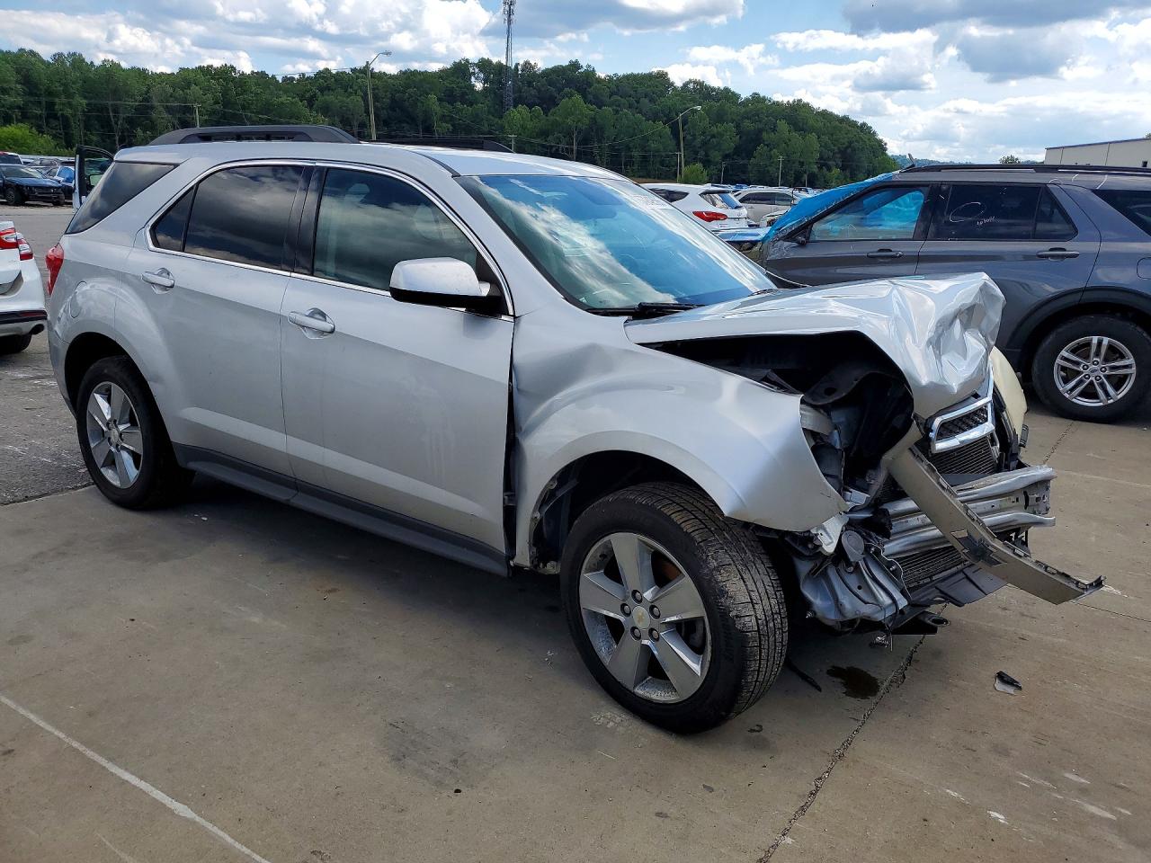 2013 Chevrolet Equinox Lt Silver vin: 2GNFLNEK3D6147409