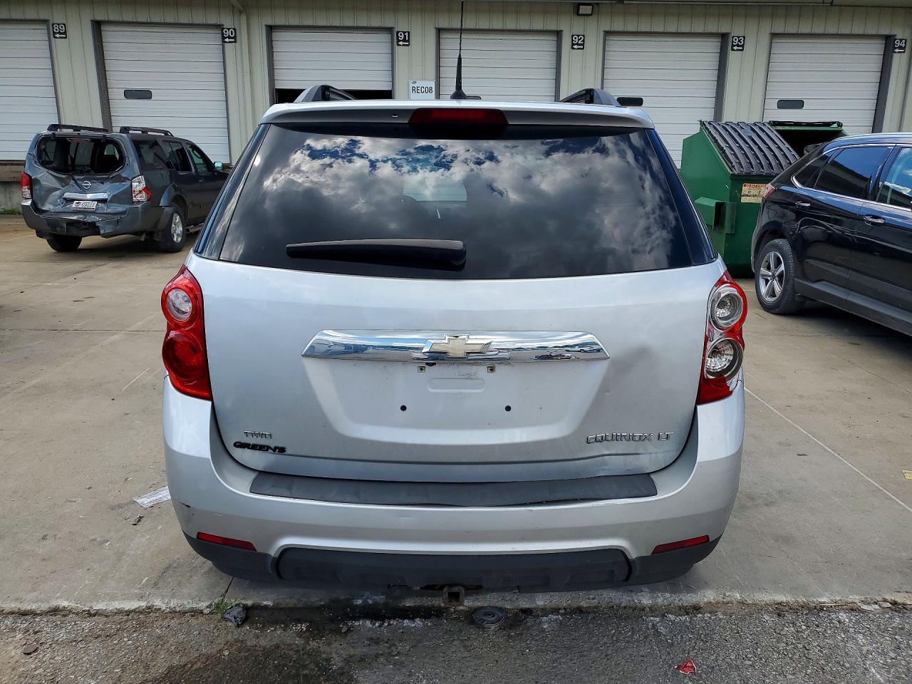 2013 Chevrolet Equinox Lt Silver vin: 2GNFLNEK3D6147409
