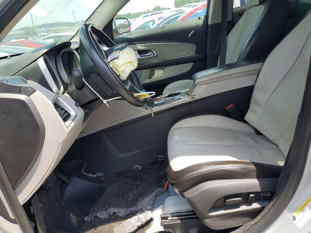 2013 Chevrolet Equinox Lt Silver vin: 2GNFLNEK3D6147409