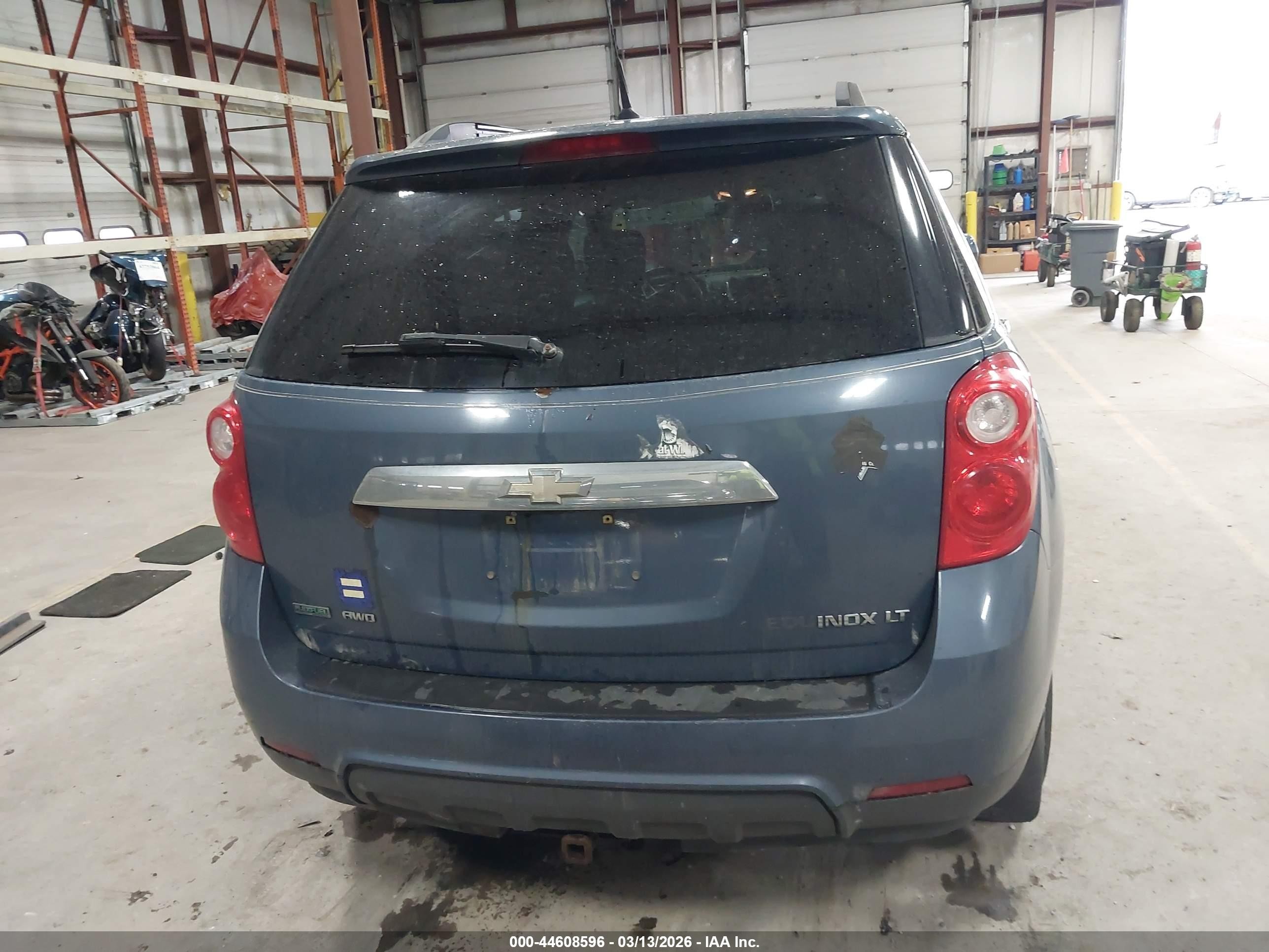 2012 Chevrolet Equinox 2lt Blue vin: 2GNFLNEK4C6154349
