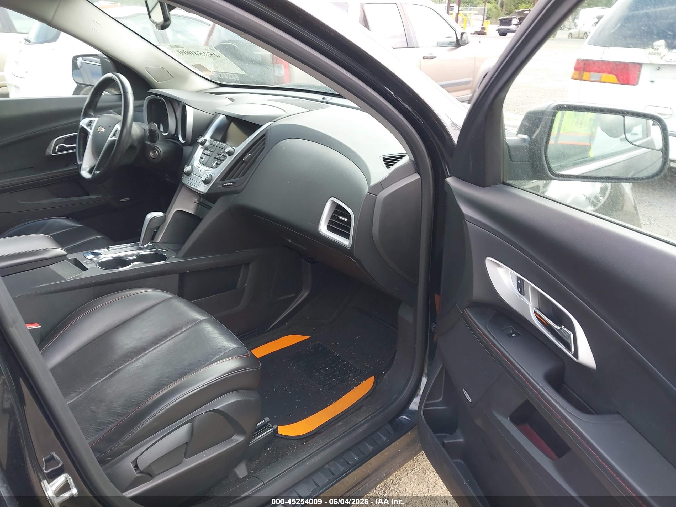 2013 Chevrolet Equinox 2lt Black vin: 2GNFLNEK4D6218245