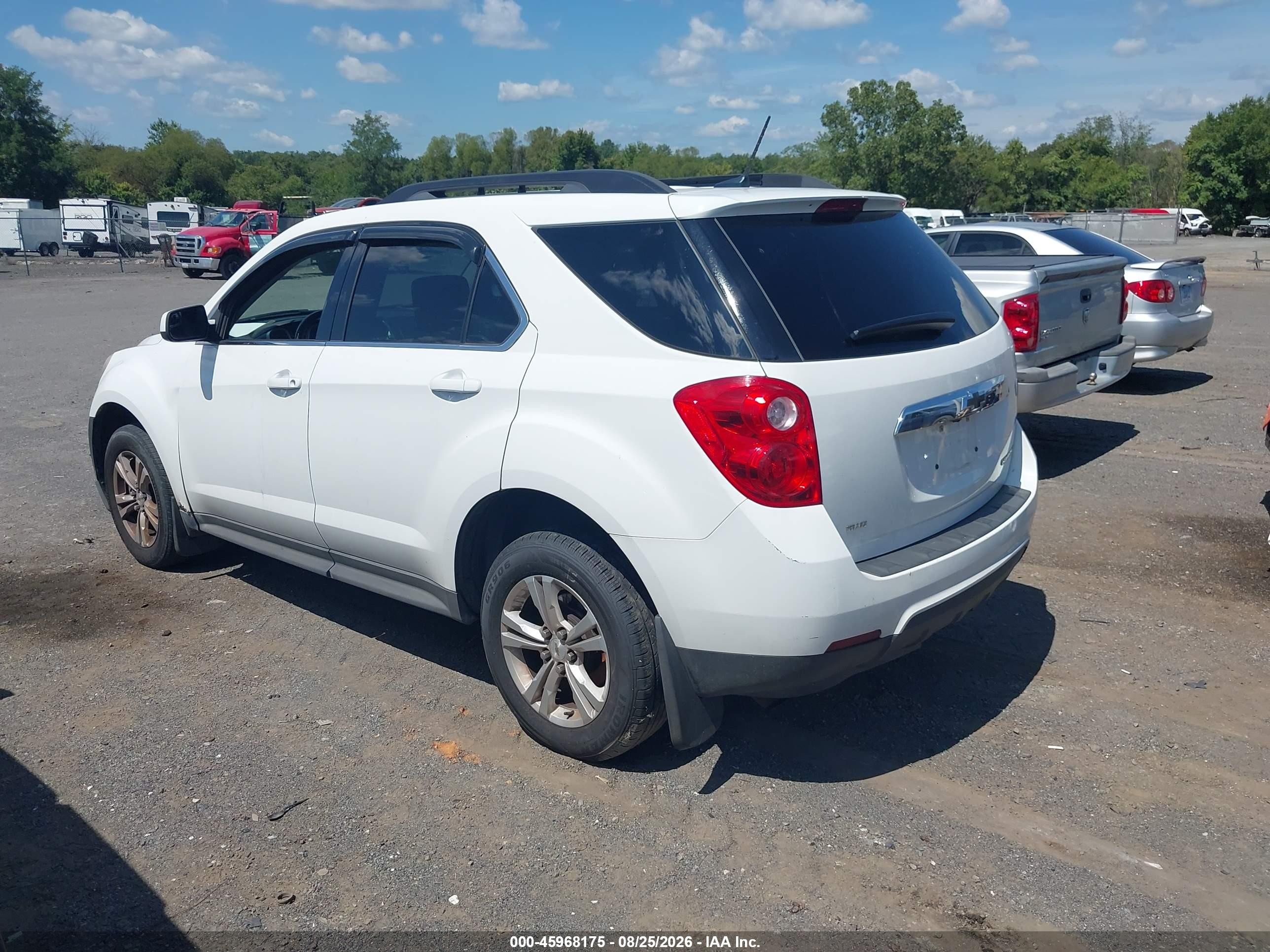 2013 Chevrolet Equinox 2lt White vin: 2GNFLNEK4D6223235