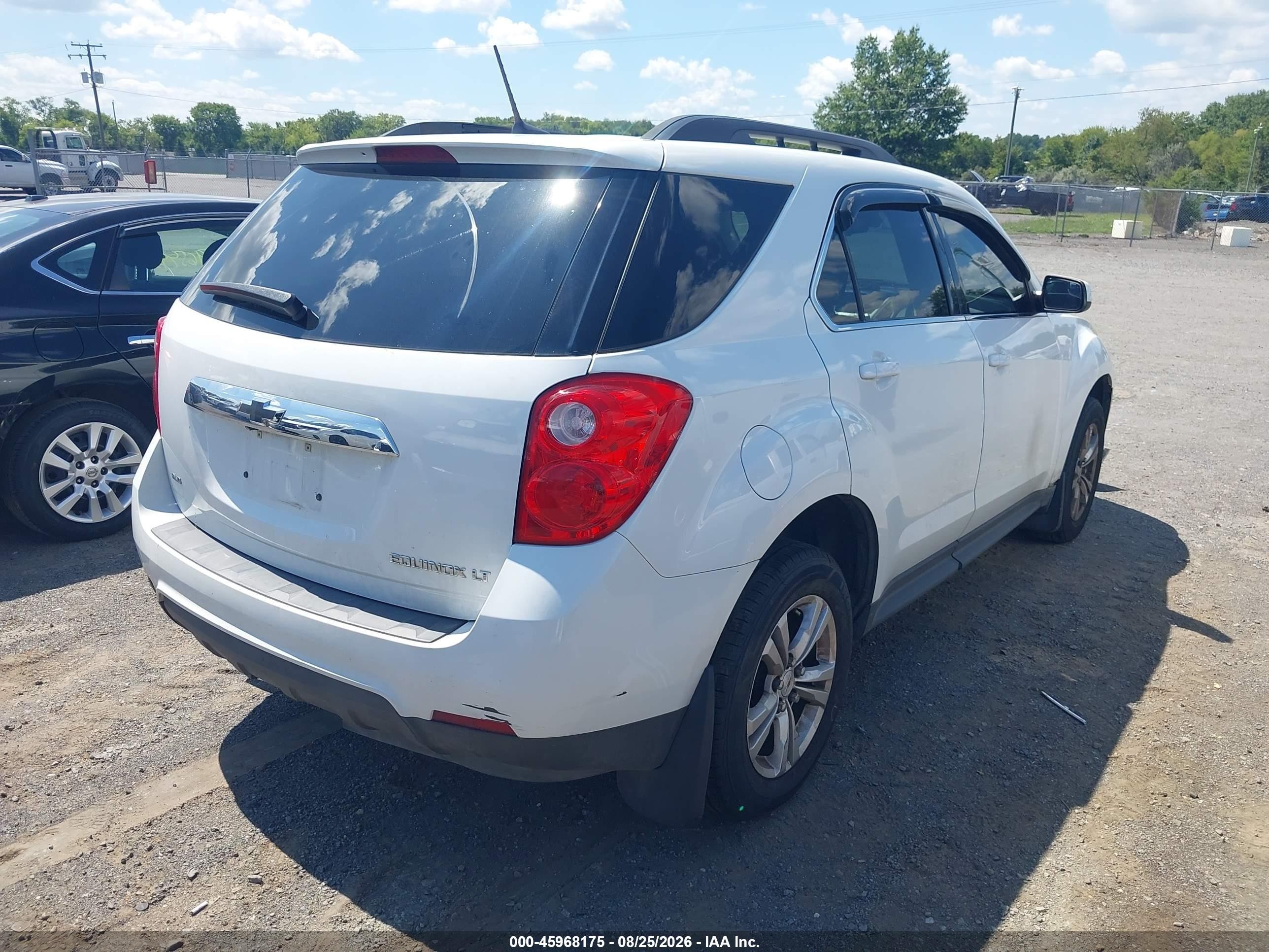 2013 Chevrolet Equinox 2lt White vin: 2GNFLNEK4D6223235