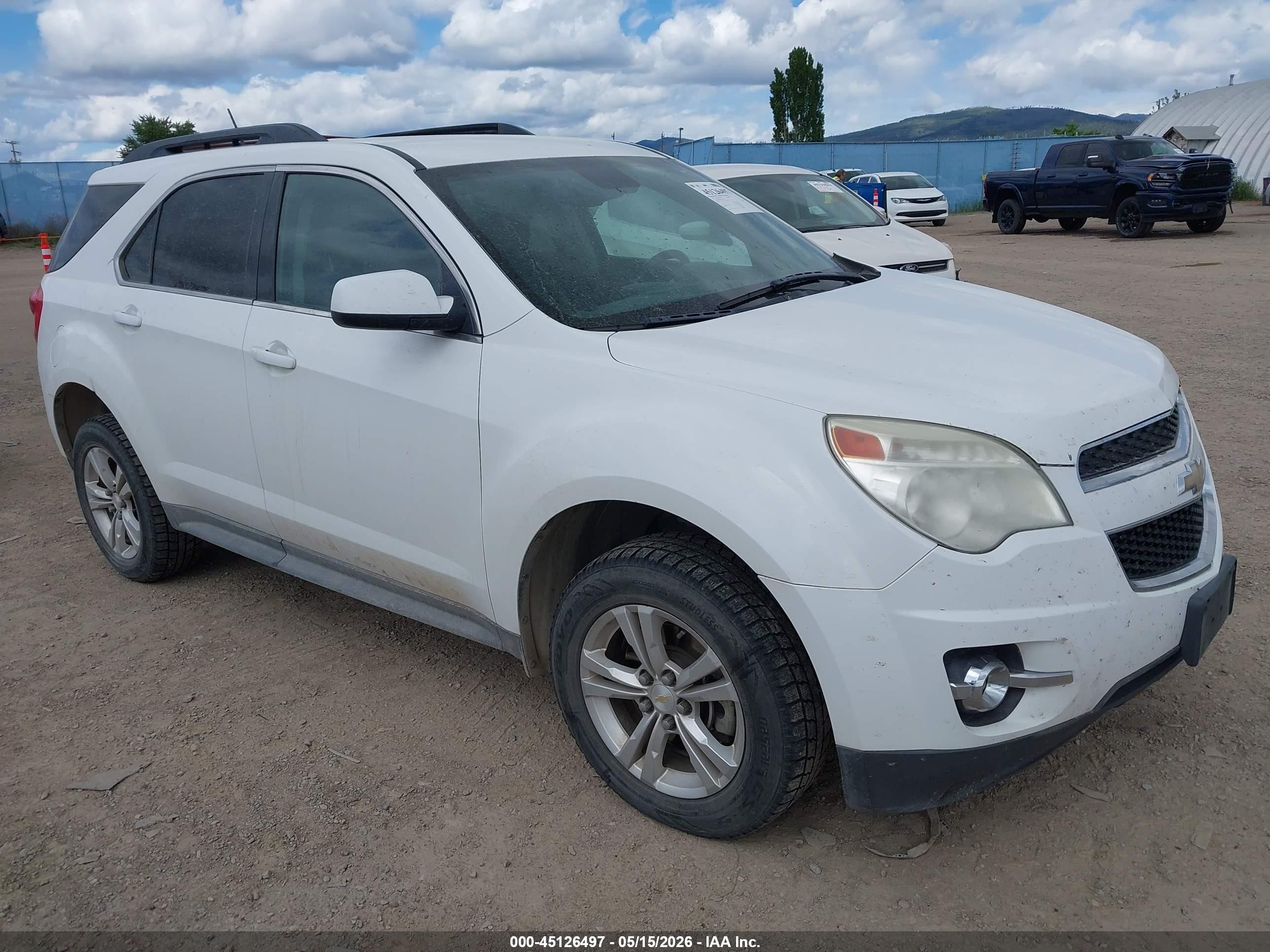 2013 Chevrolet Equinox 2lt White vin: 2GNFLNEK4D6342225