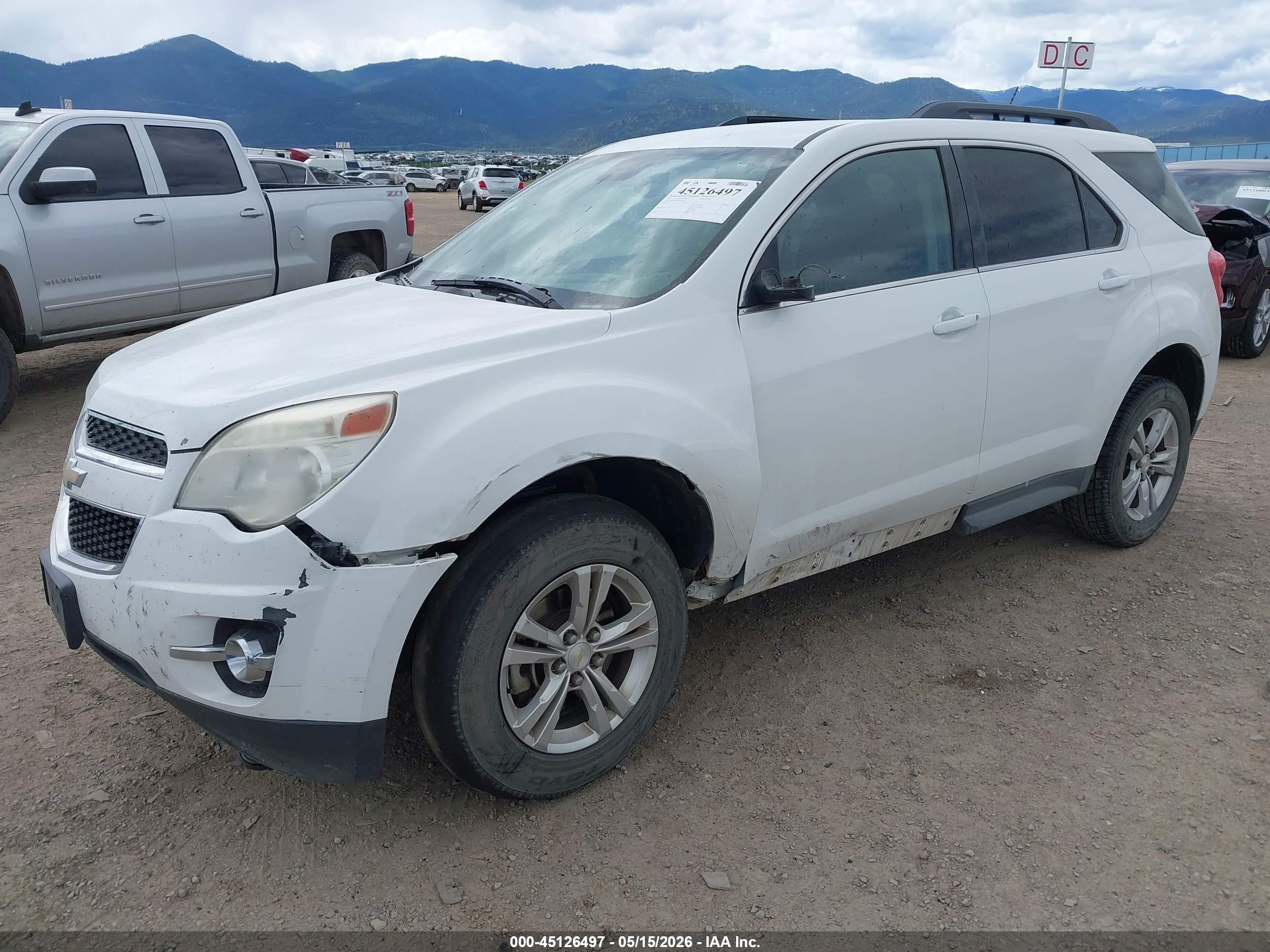2013 Chevrolet Equinox 2lt White vin: 2GNFLNEK4D6342225