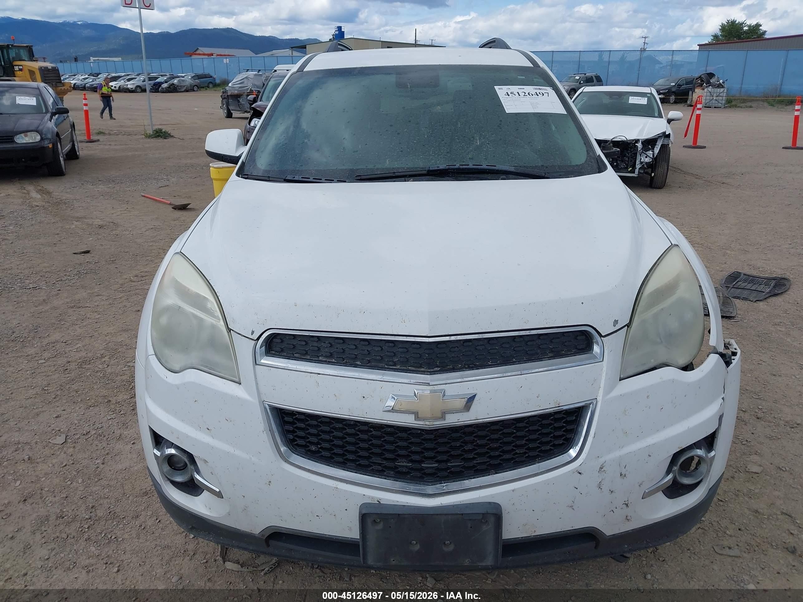 2013 Chevrolet Equinox 2lt White vin: 2GNFLNEK4D6342225