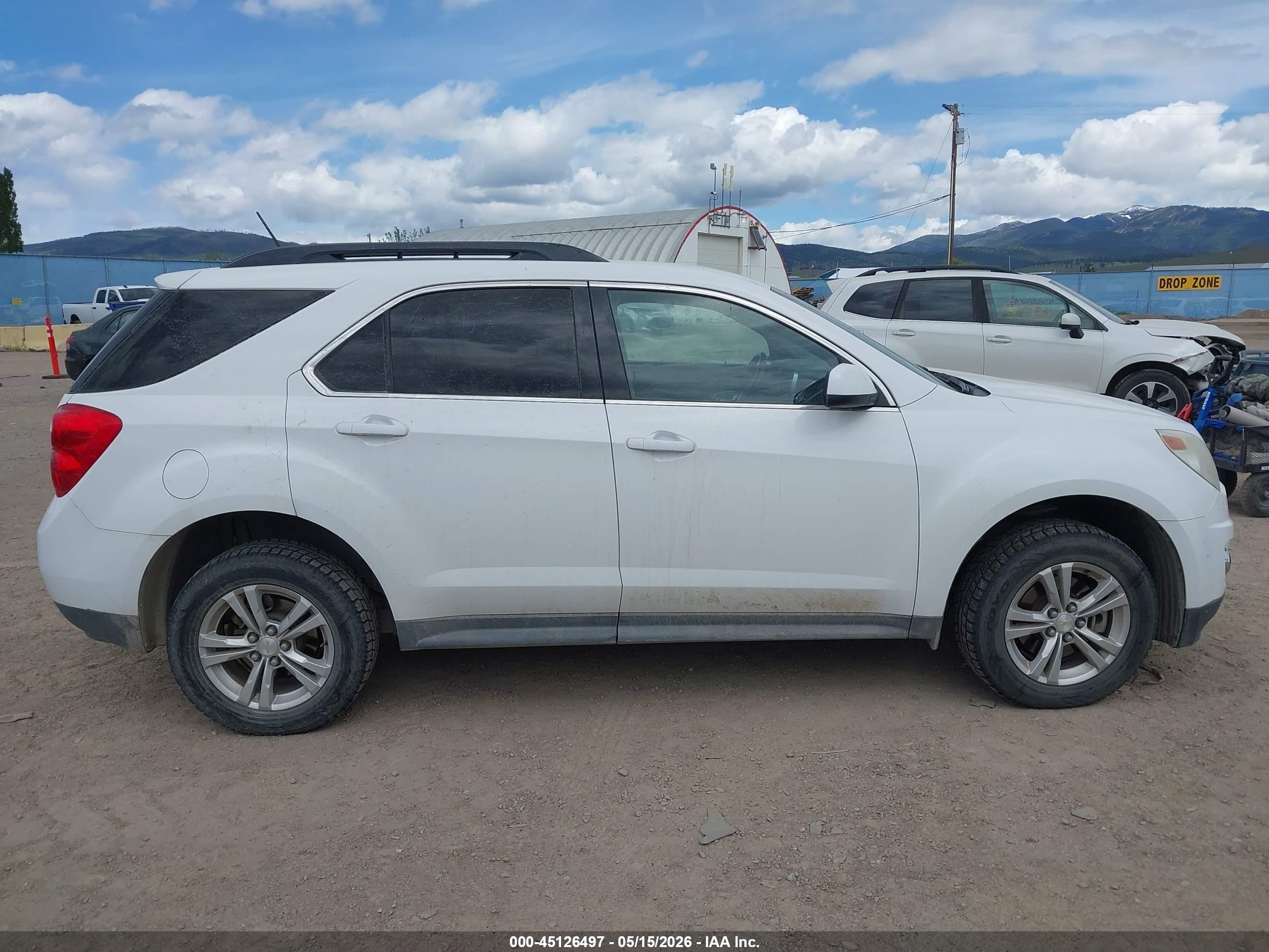 2013 Chevrolet Equinox 2lt White vin: 2GNFLNEK4D6342225