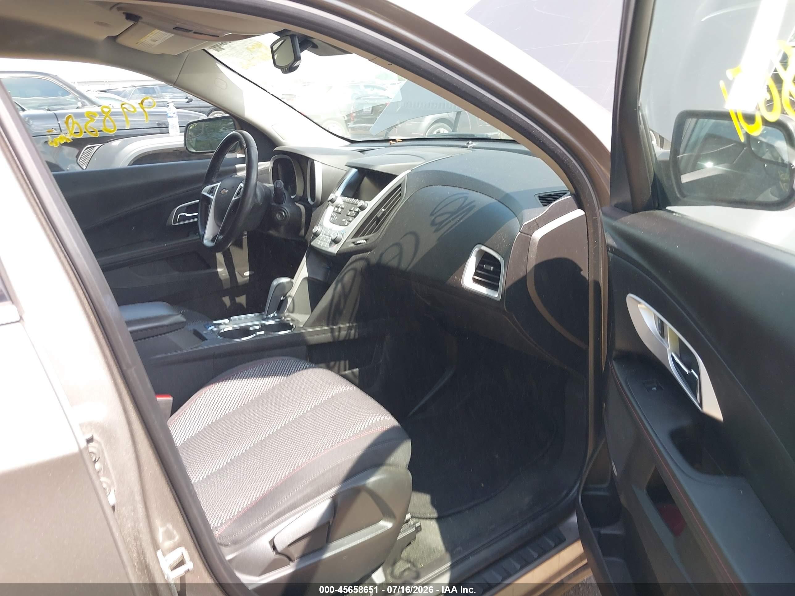 2012 Chevrolet Equinox Lt W/2lt Brown vin: 2GNFLNEK5C6137589