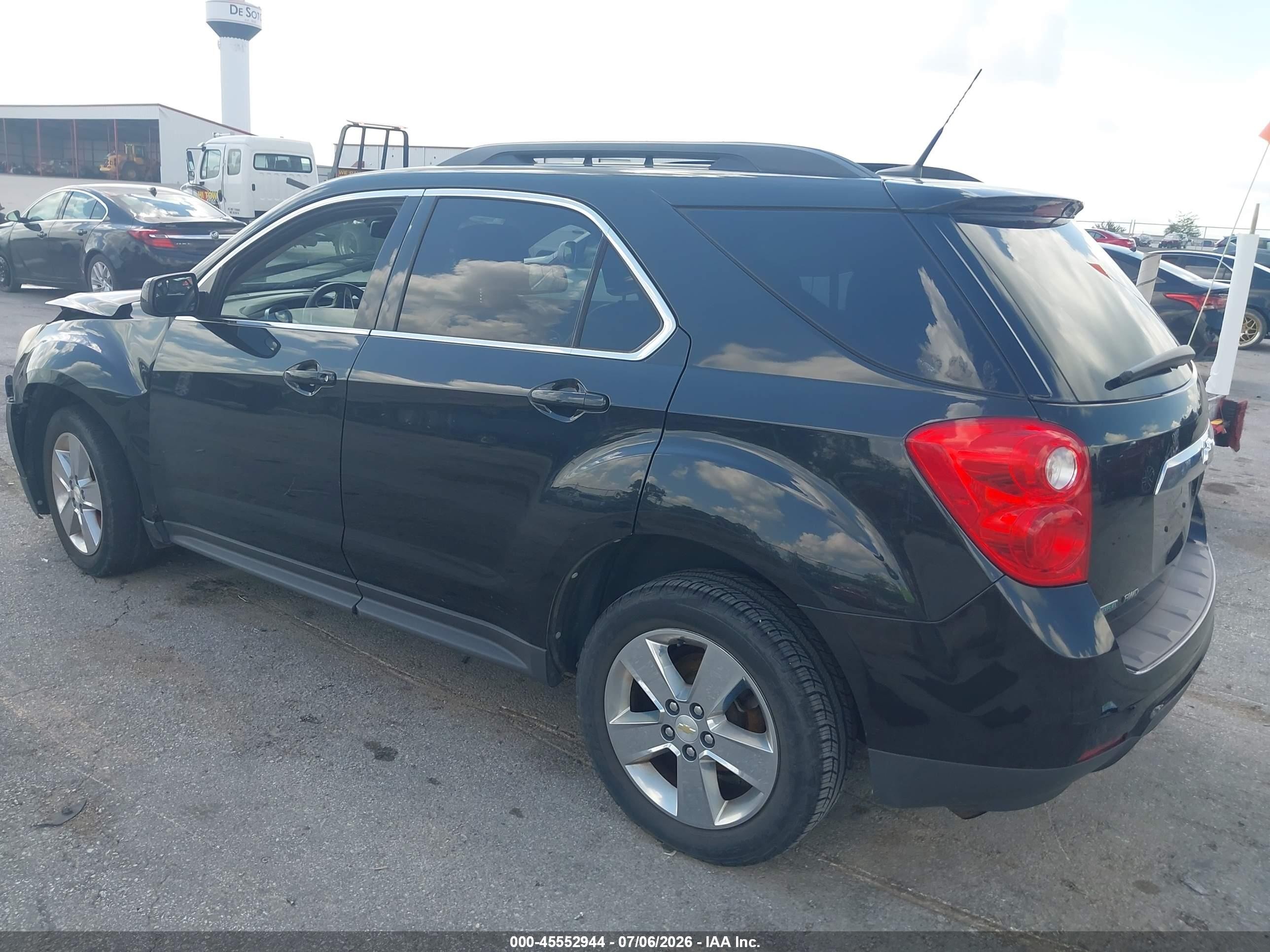 2012 Chevrolet Equinox Lt W/2lt Black vin: 2GNFLNEK5C6201615