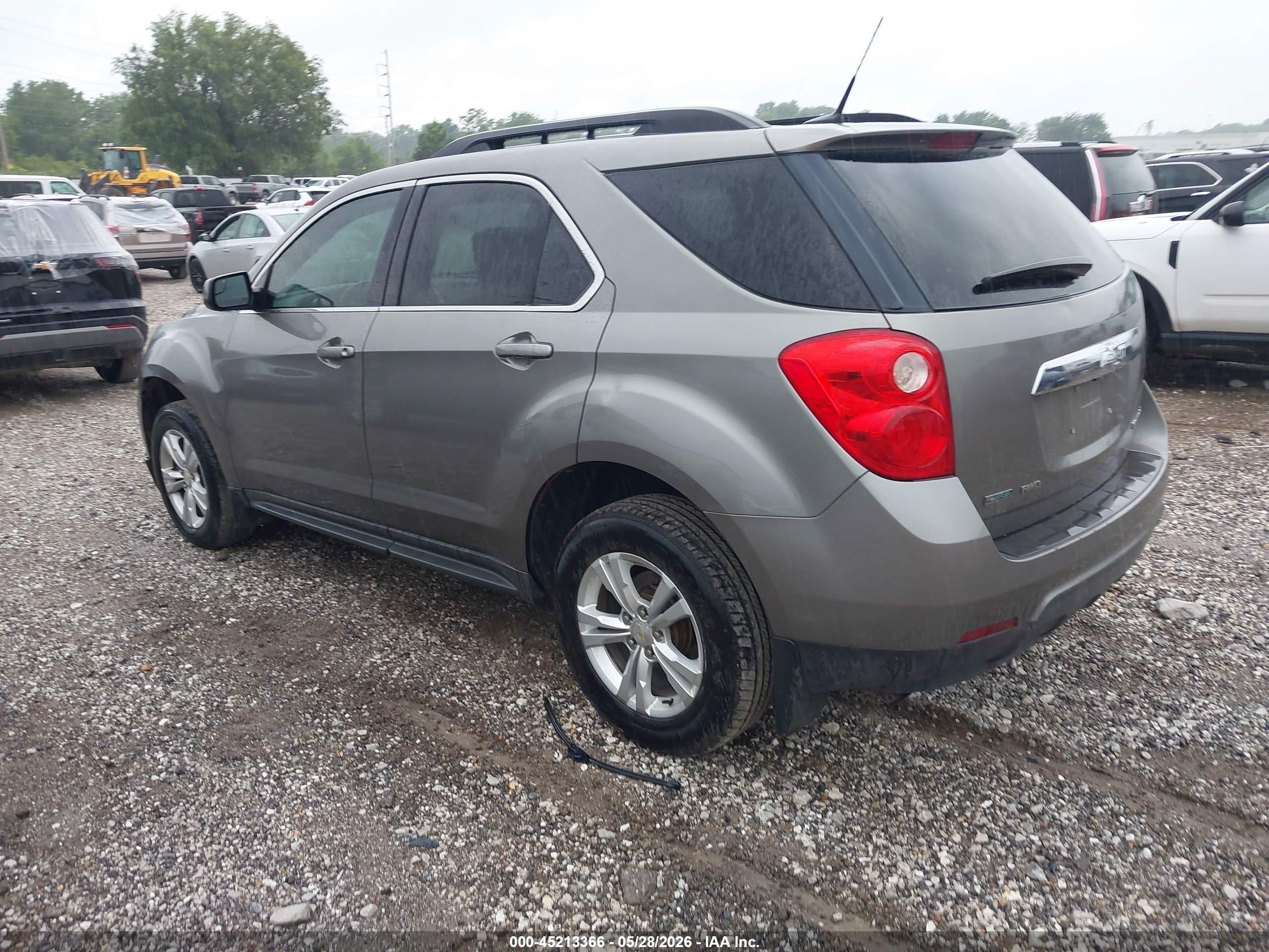 2012 Chevrolet Equinox 2lt Gray vin: 2GNFLNEK5C6235506